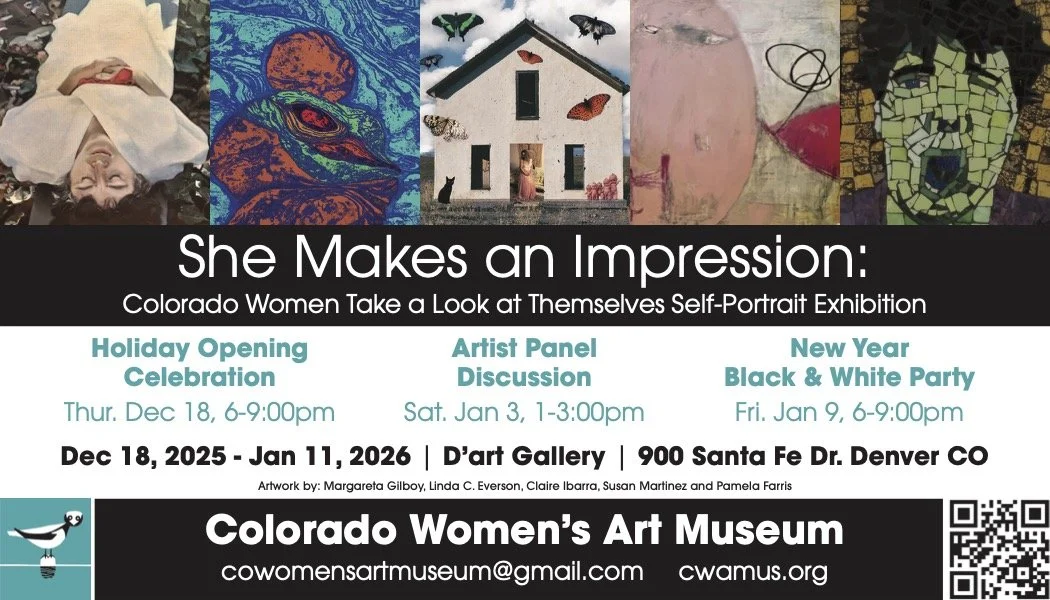 “She Makes an Impression: Colorado Women Take a Look at Themselves” at D'art Gallery