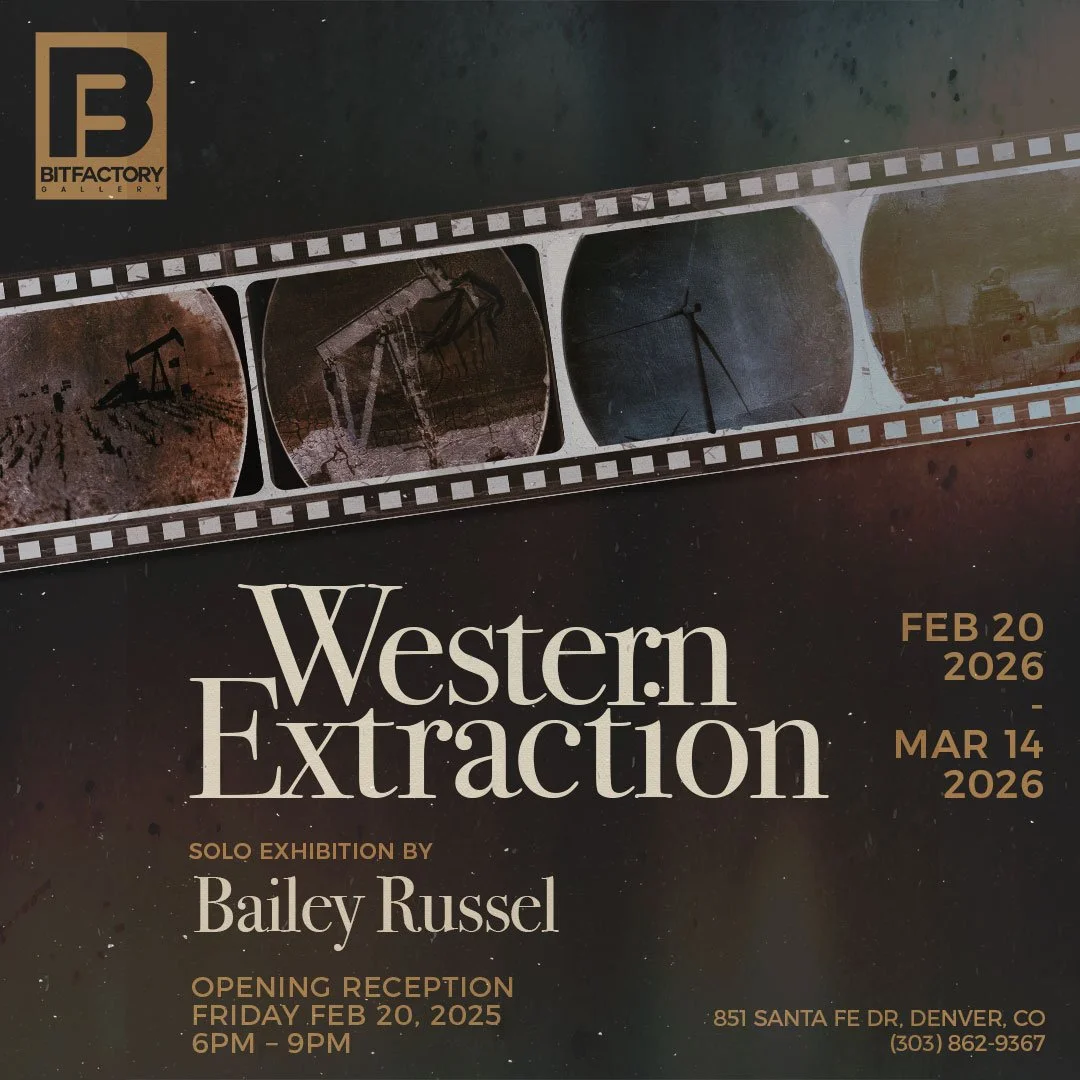 Western Extraction Exhibition at Bitfactory Gallery