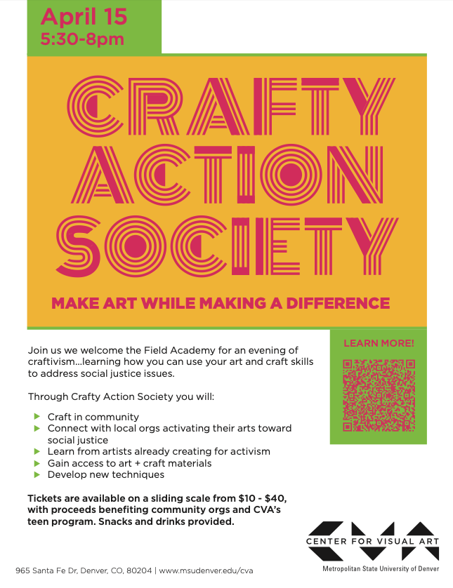 Crafty Action Society at CVA