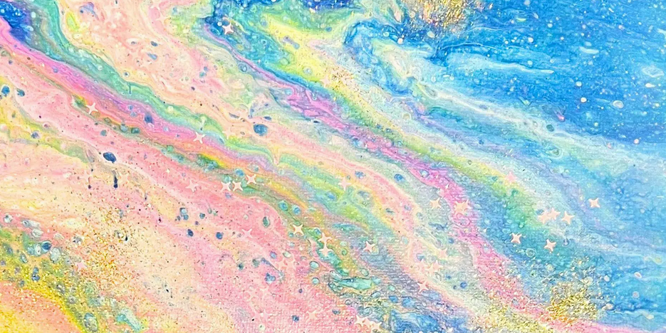 Zodiac Paint Pour Class | Grace Noel Art