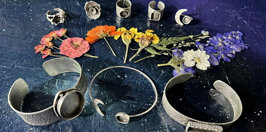 Flower Jewelry Making Class | Grace Noel Art