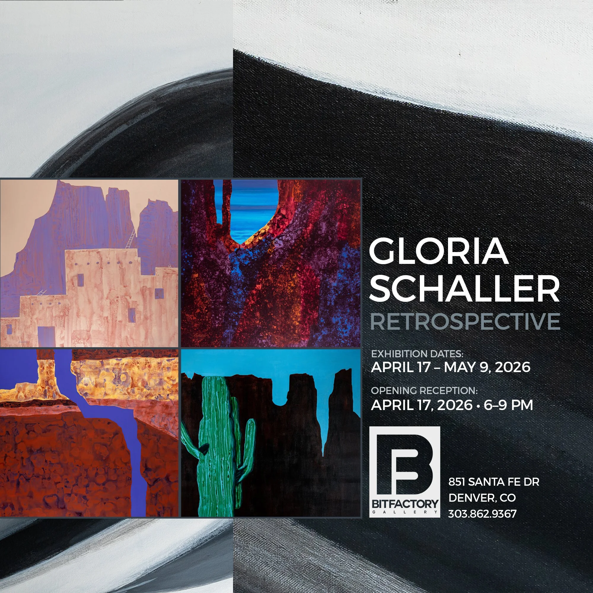 Gloria Schaller, "Retrospective" at Bitfactory Gallery