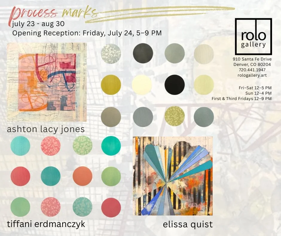"Process Marks" Exhibition at Rolo Gallery