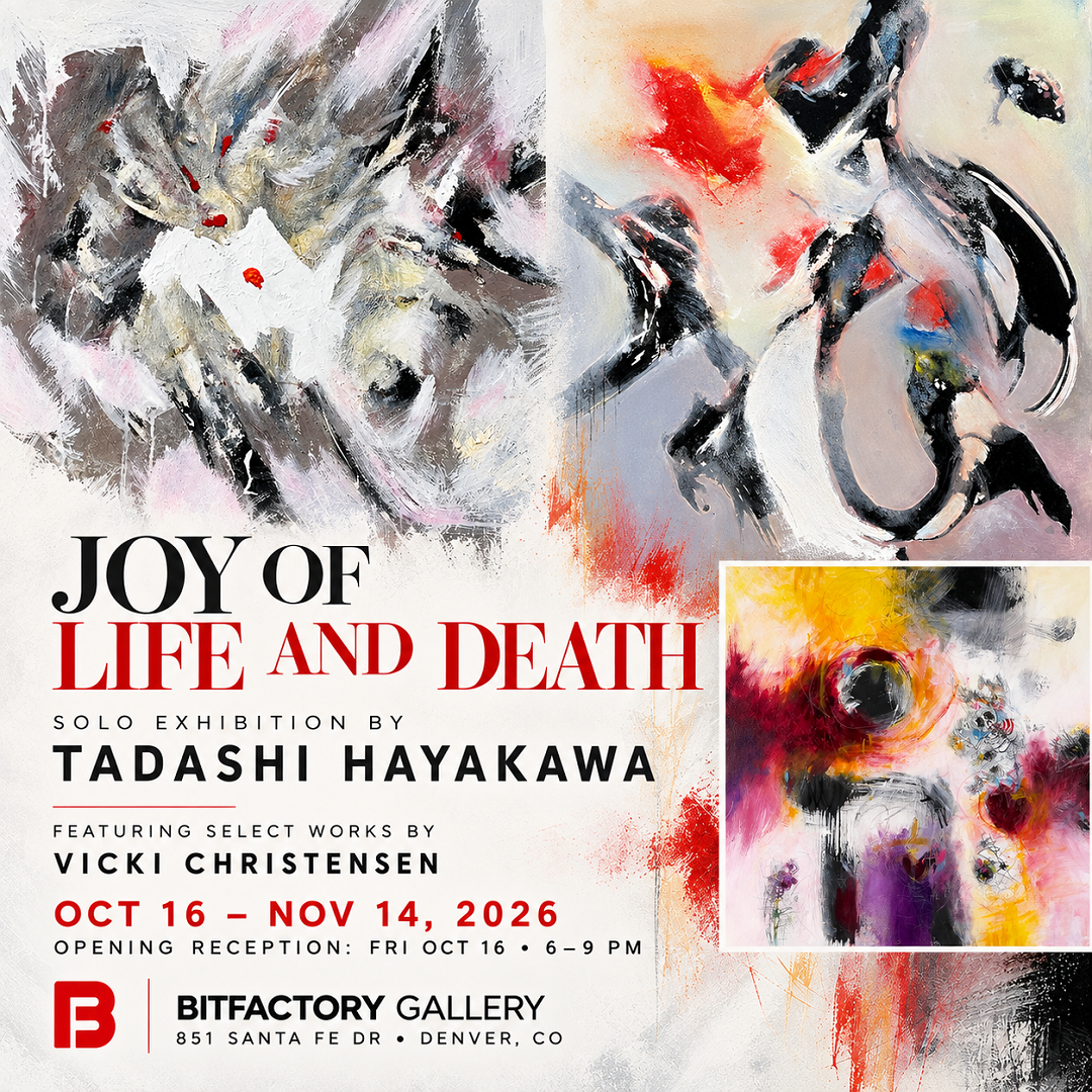 Joy of Life & Death Exhibition at Bitfactory Gallery