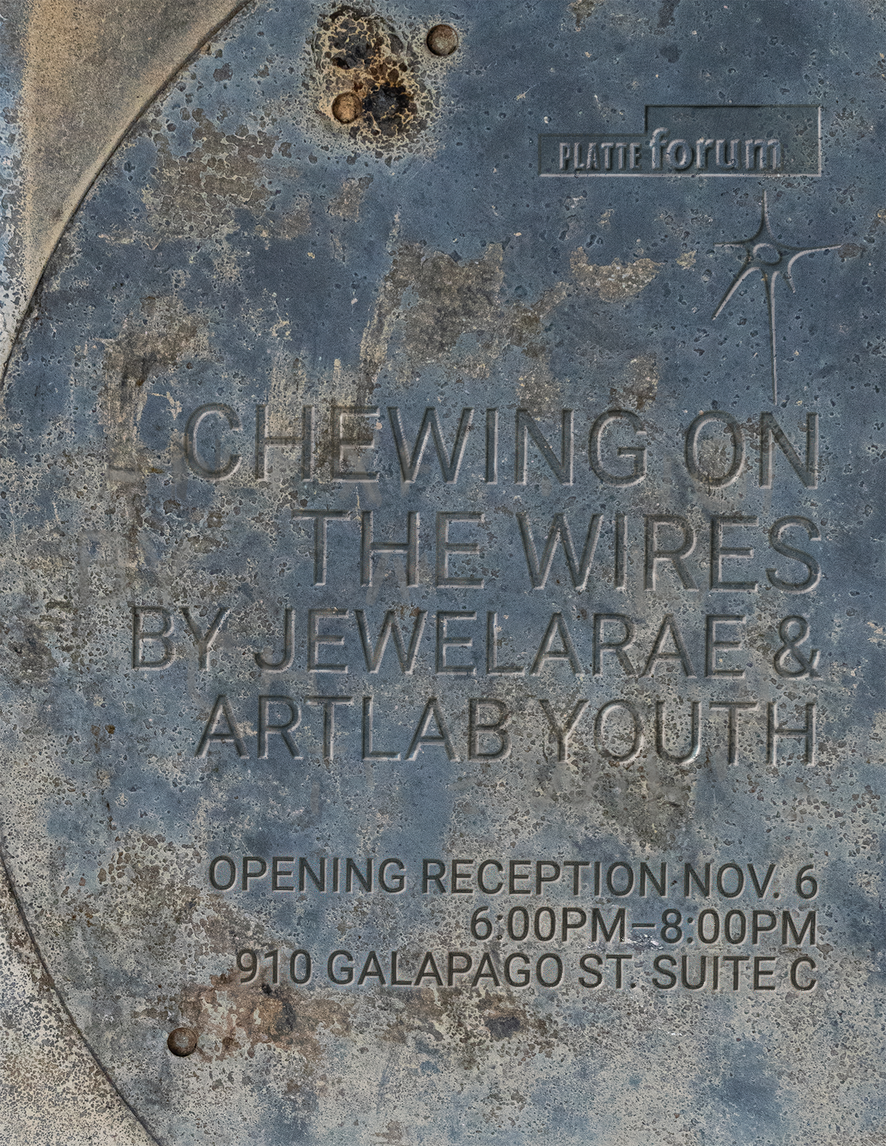 chewing on the wires at PlatteForum