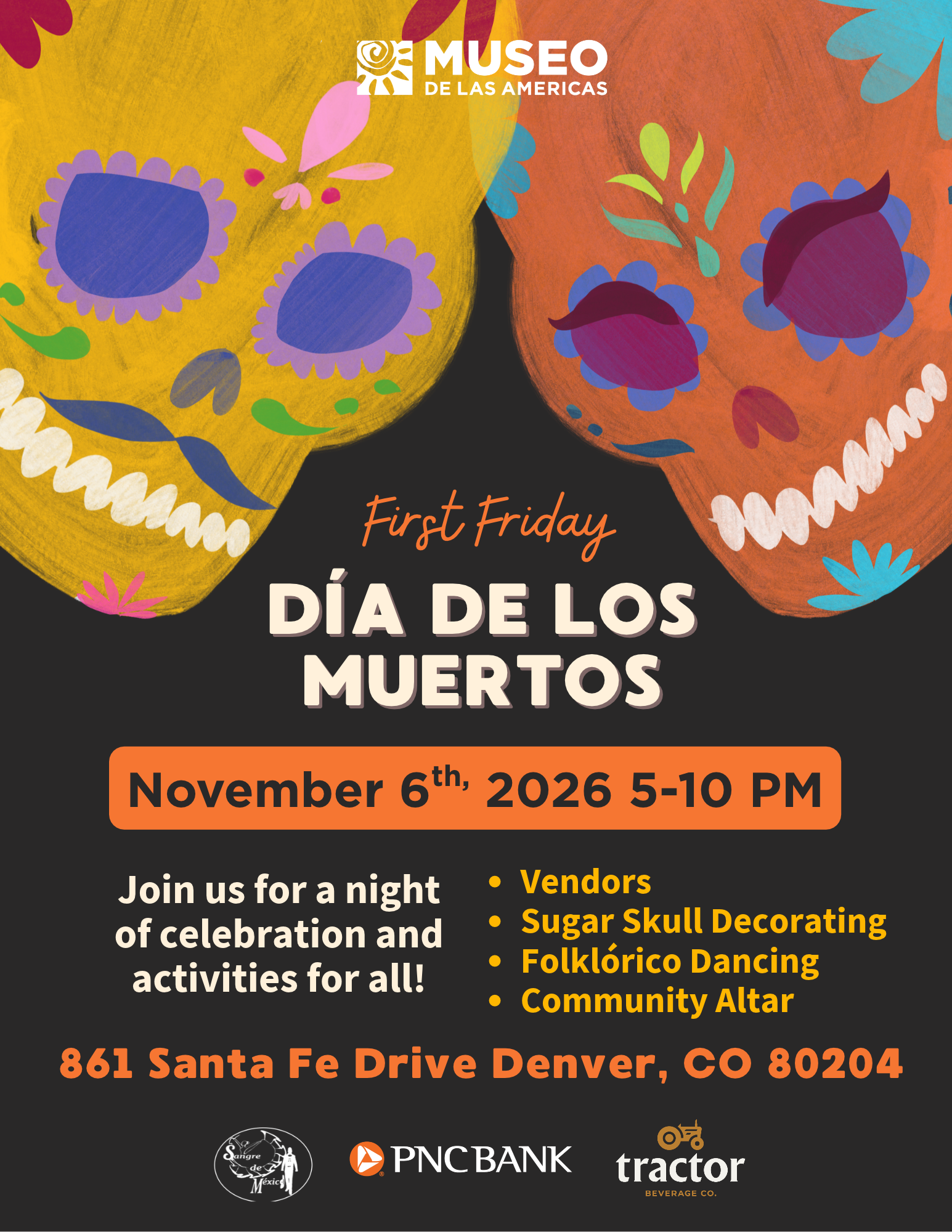 First Friday - Dia de los Muertos at MUSEO