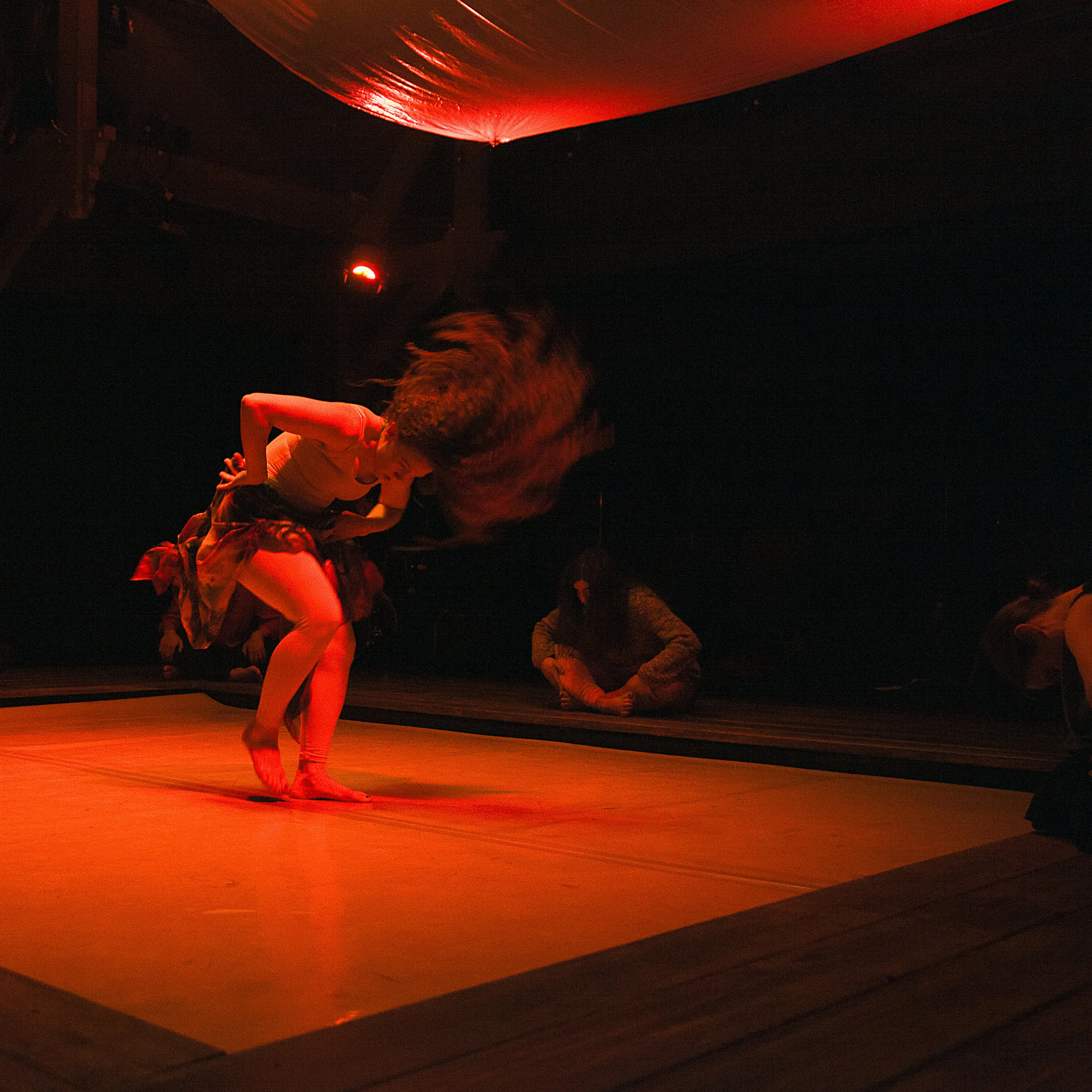 Photos from the February 2017 Workshop Performance of Made to Dance in Burning Buildings