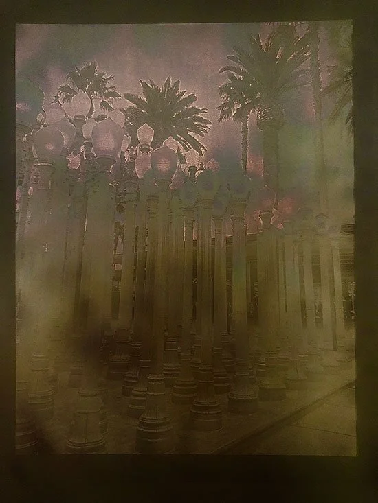 Lumen Print lacma lights