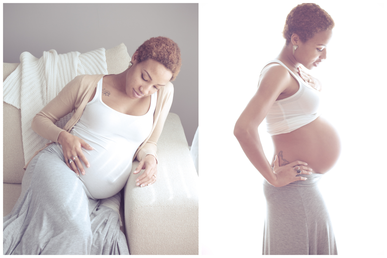 Winston Salem maternity portrait