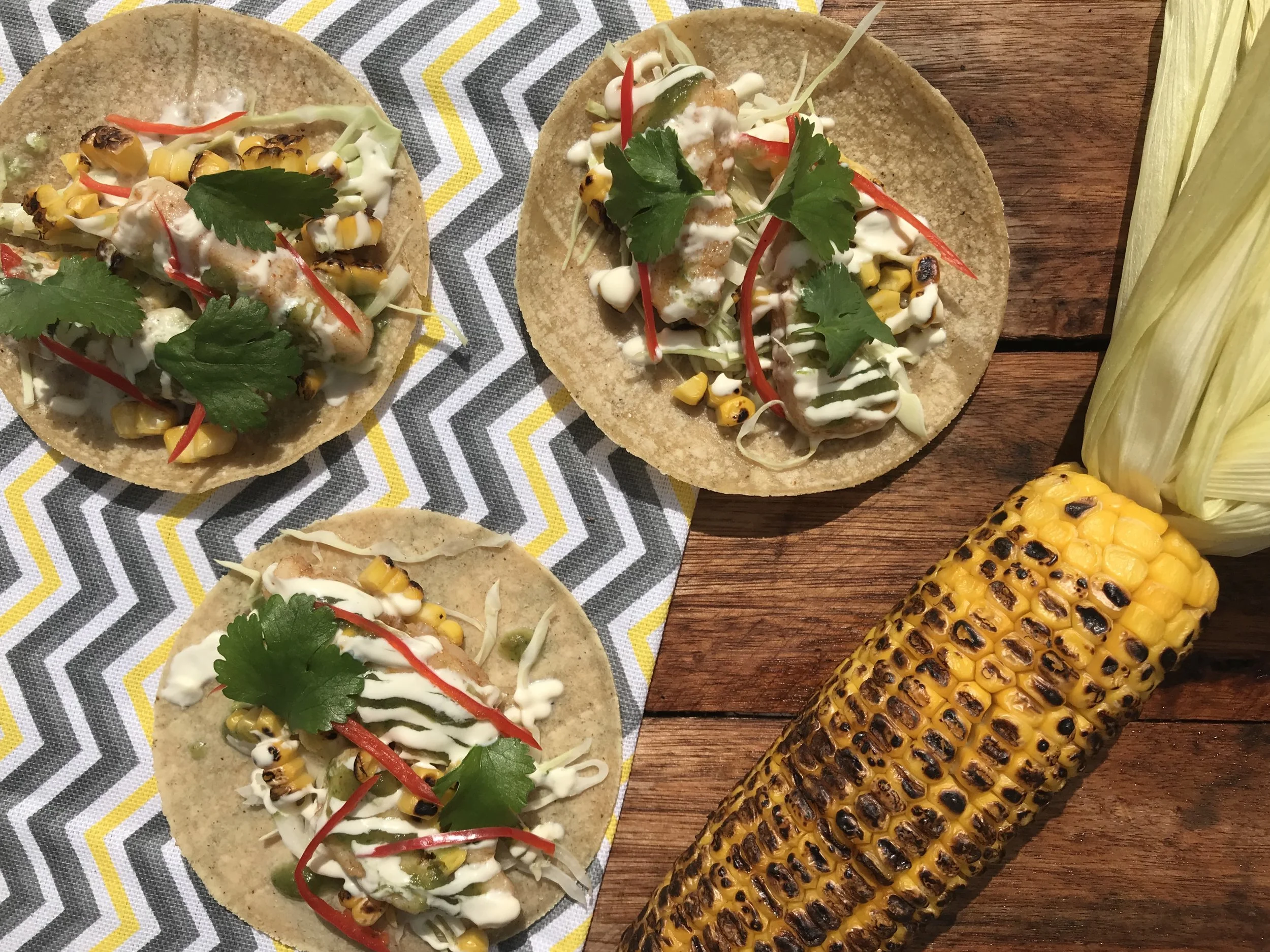 Grilled Fish Tacos Sam Goodwin