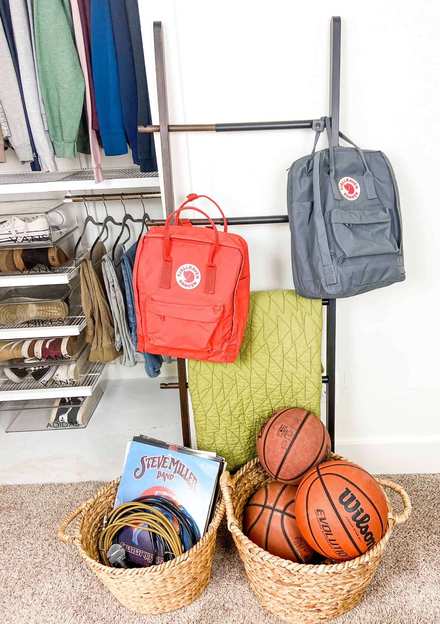 simple nest canvas shoe pockets on Home Sort Blog Professional Organizers In Newcastle Sacramento