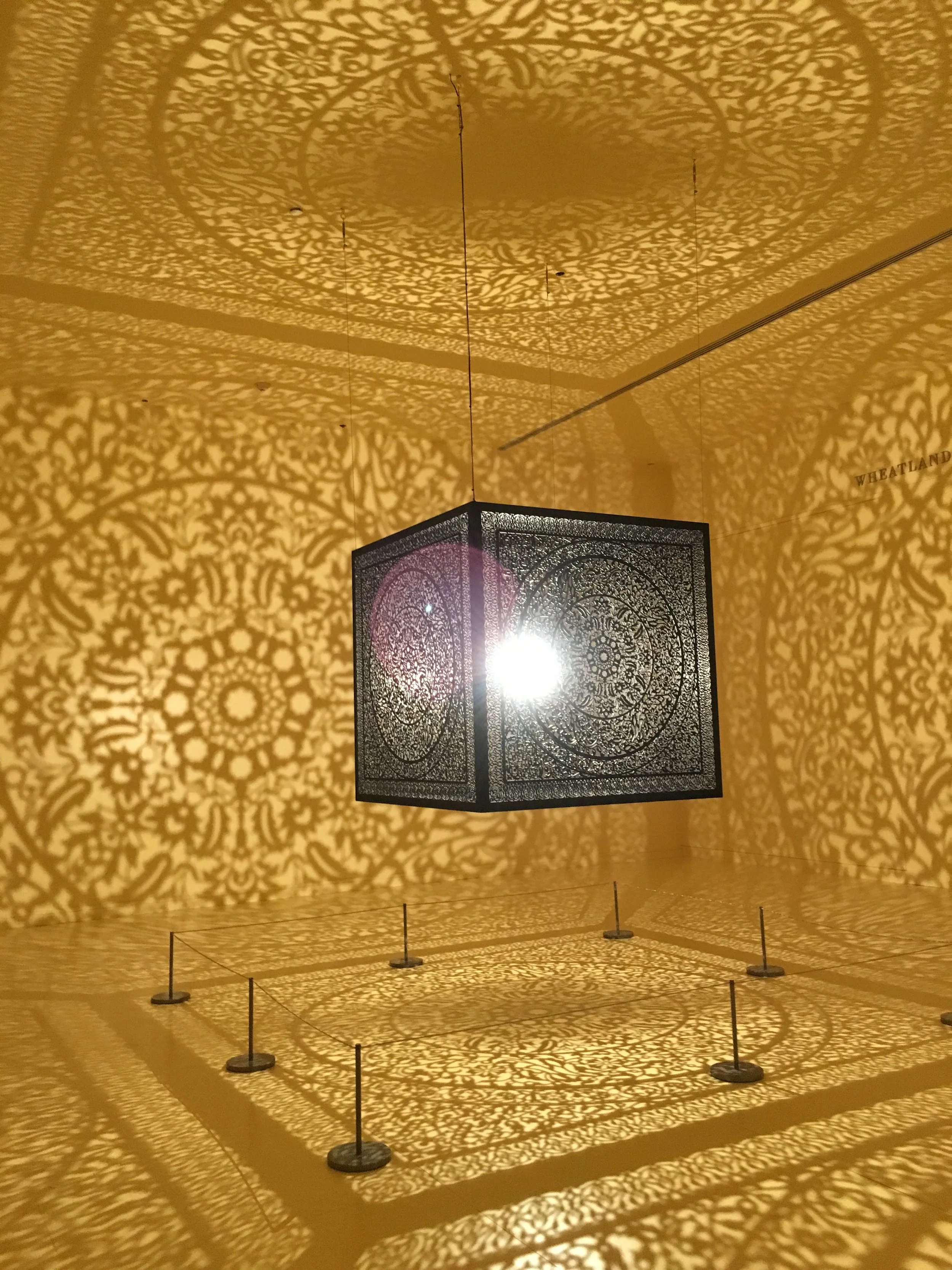 Golden—Prompts Inspired by Anila Quayyum Agha 