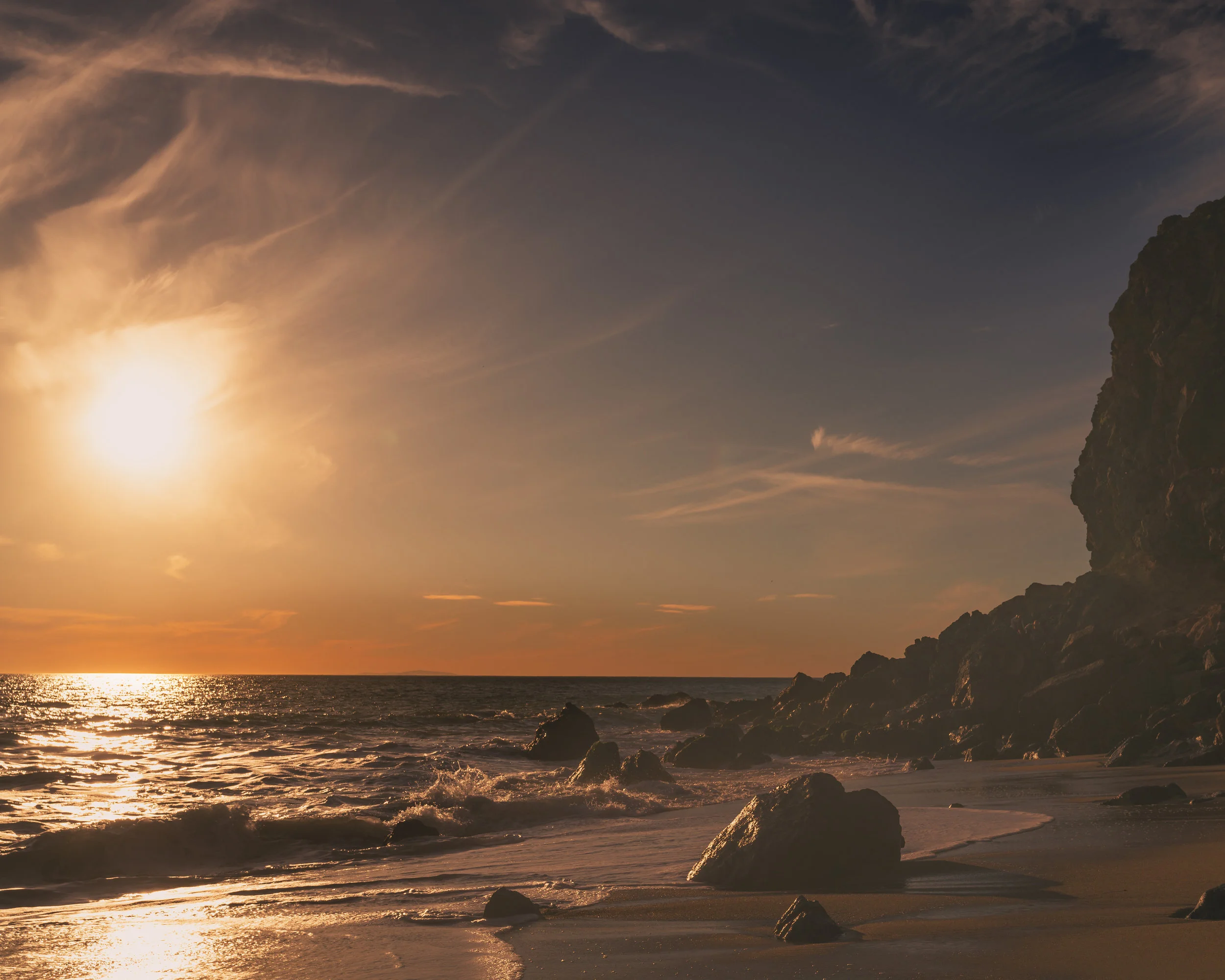 Natural sunset at Dume.jpg