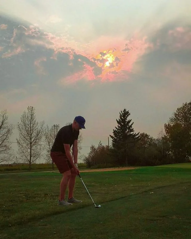 Attacked by a goose on hole 7 🐥