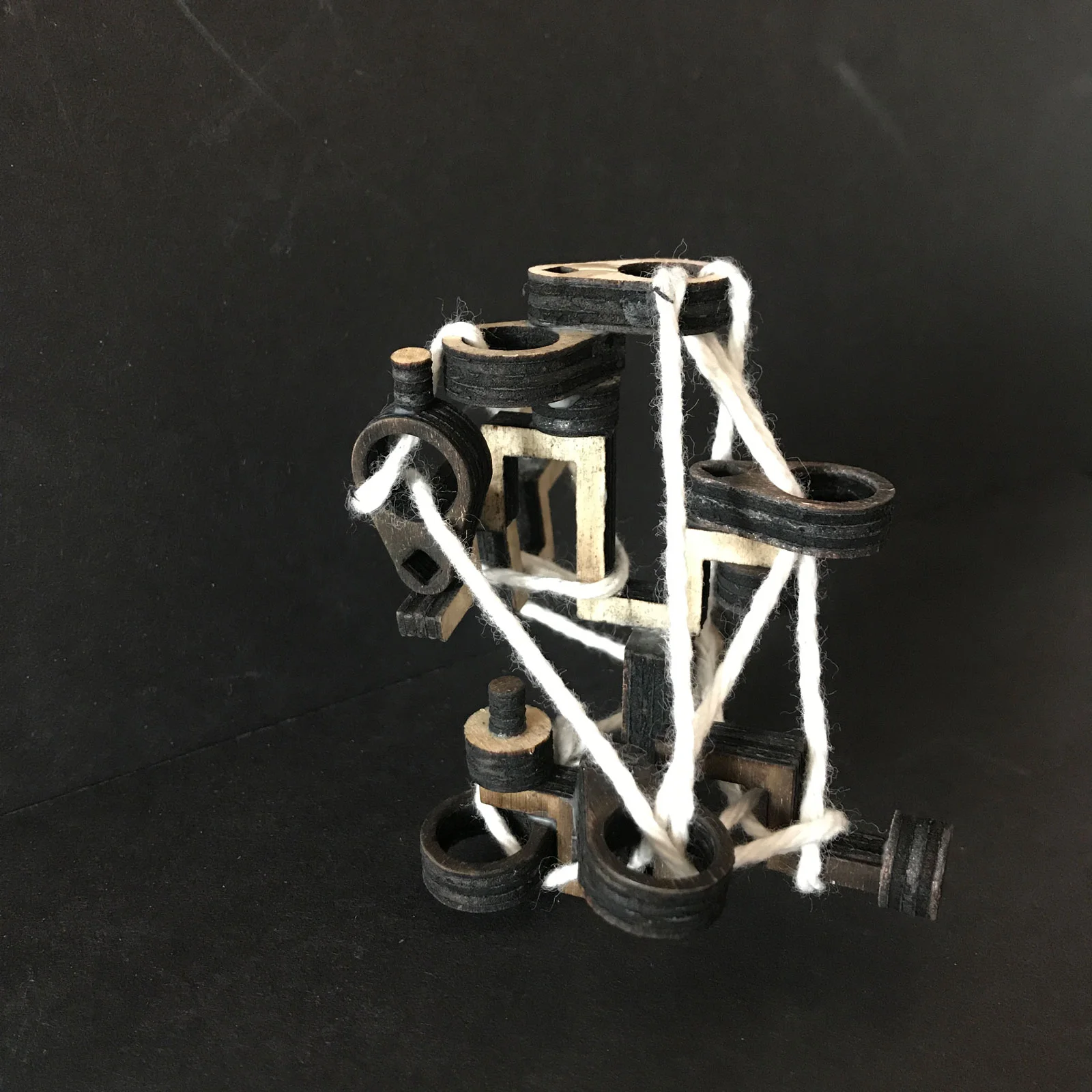 Using hard and soft material