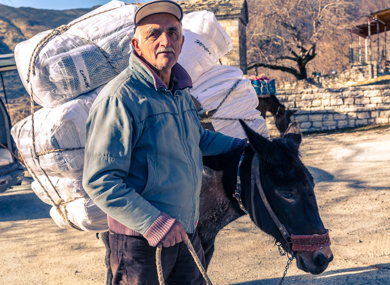 Mr Kottas, the last muleteer