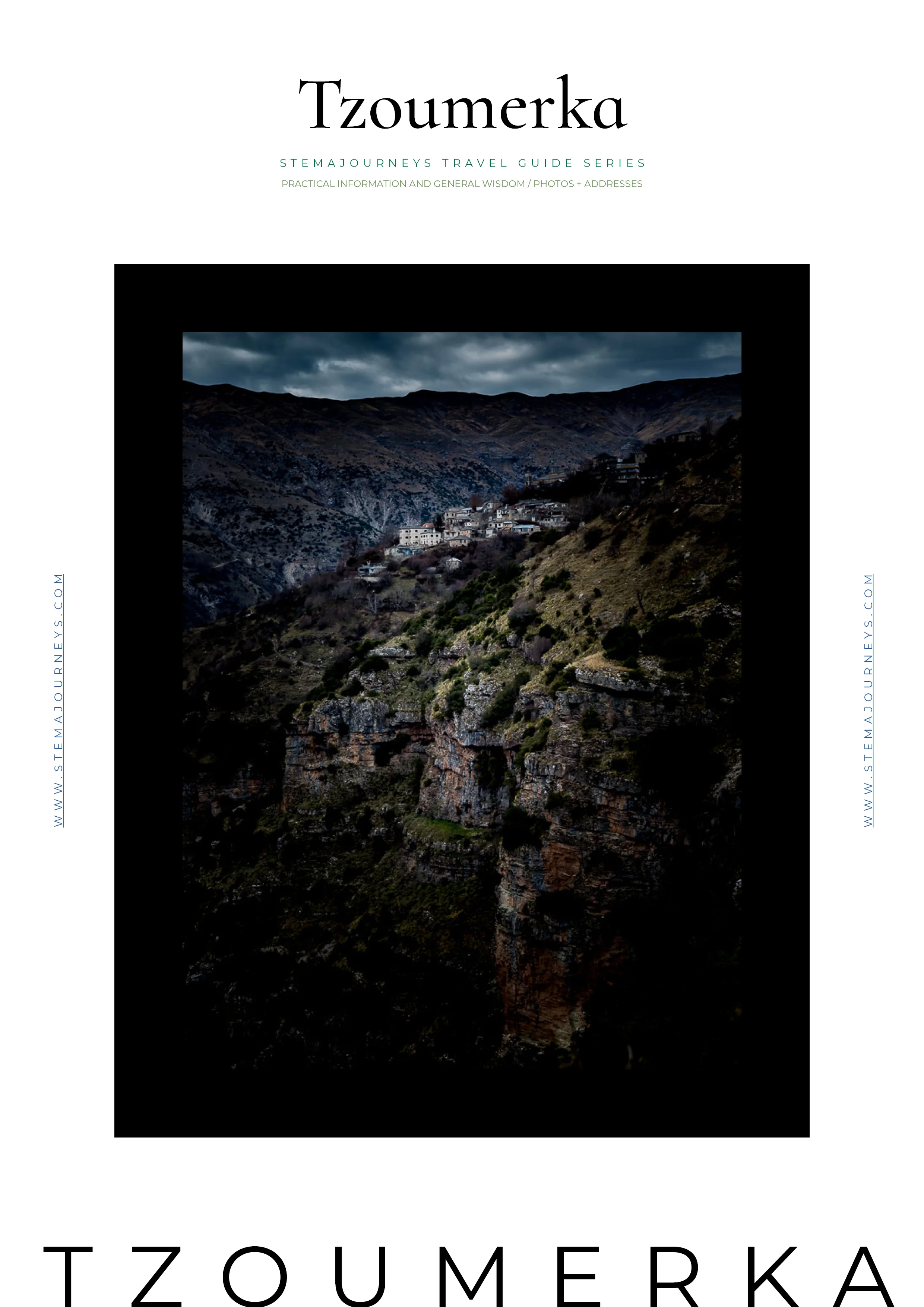 Tzoumerka guide