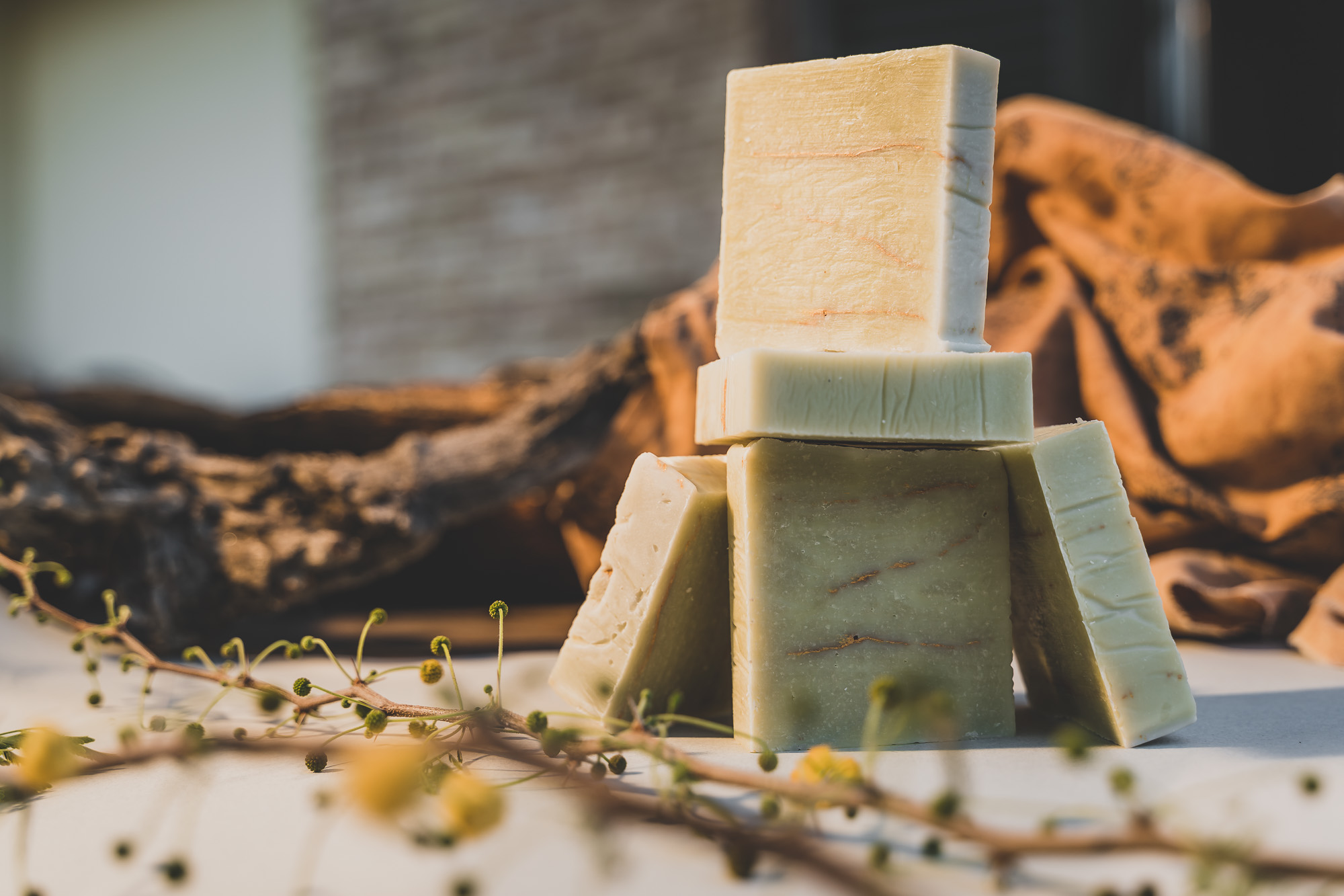 We did a photoshoot for a Greek Handmade Soap company