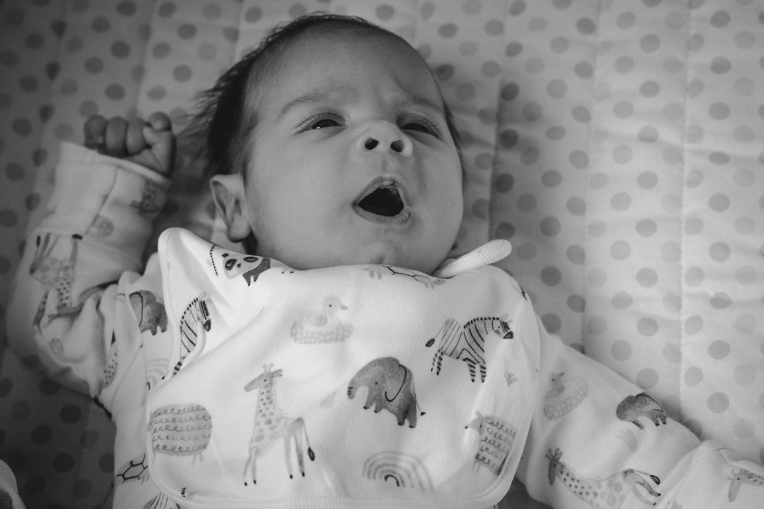 South Athens in-home newborn photography session 