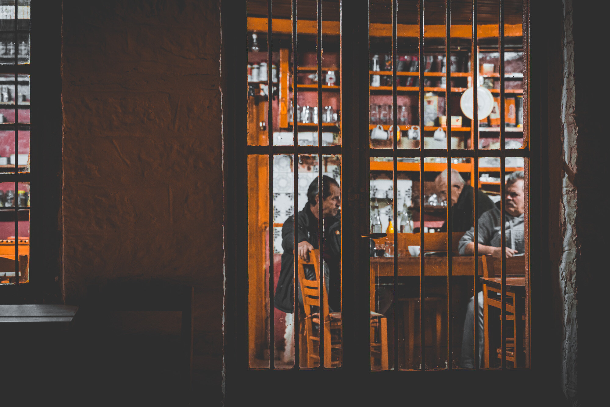 Kafeneia (the traditional Greek cafes)