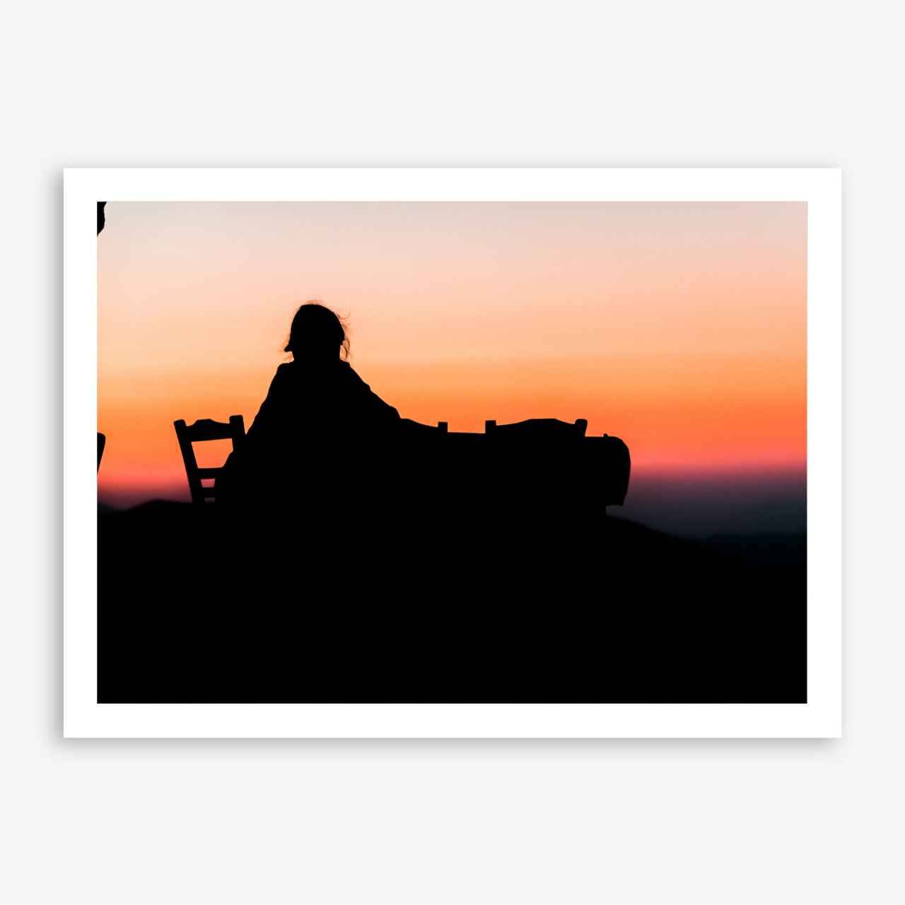 Sunset silhouette