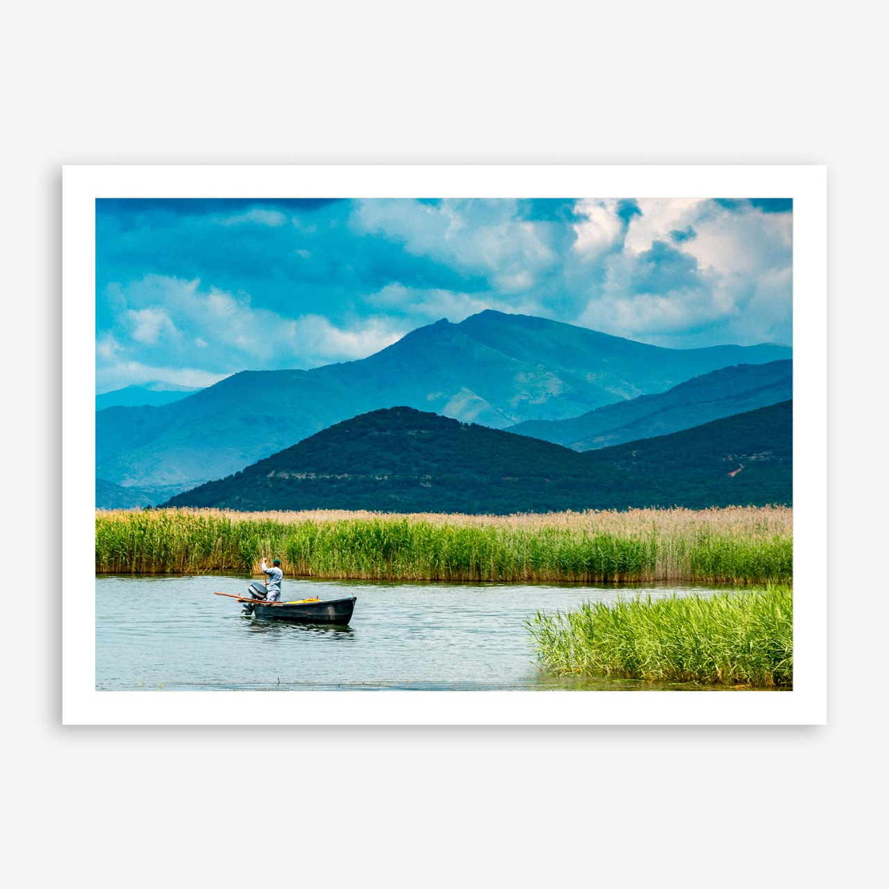 Man on boat