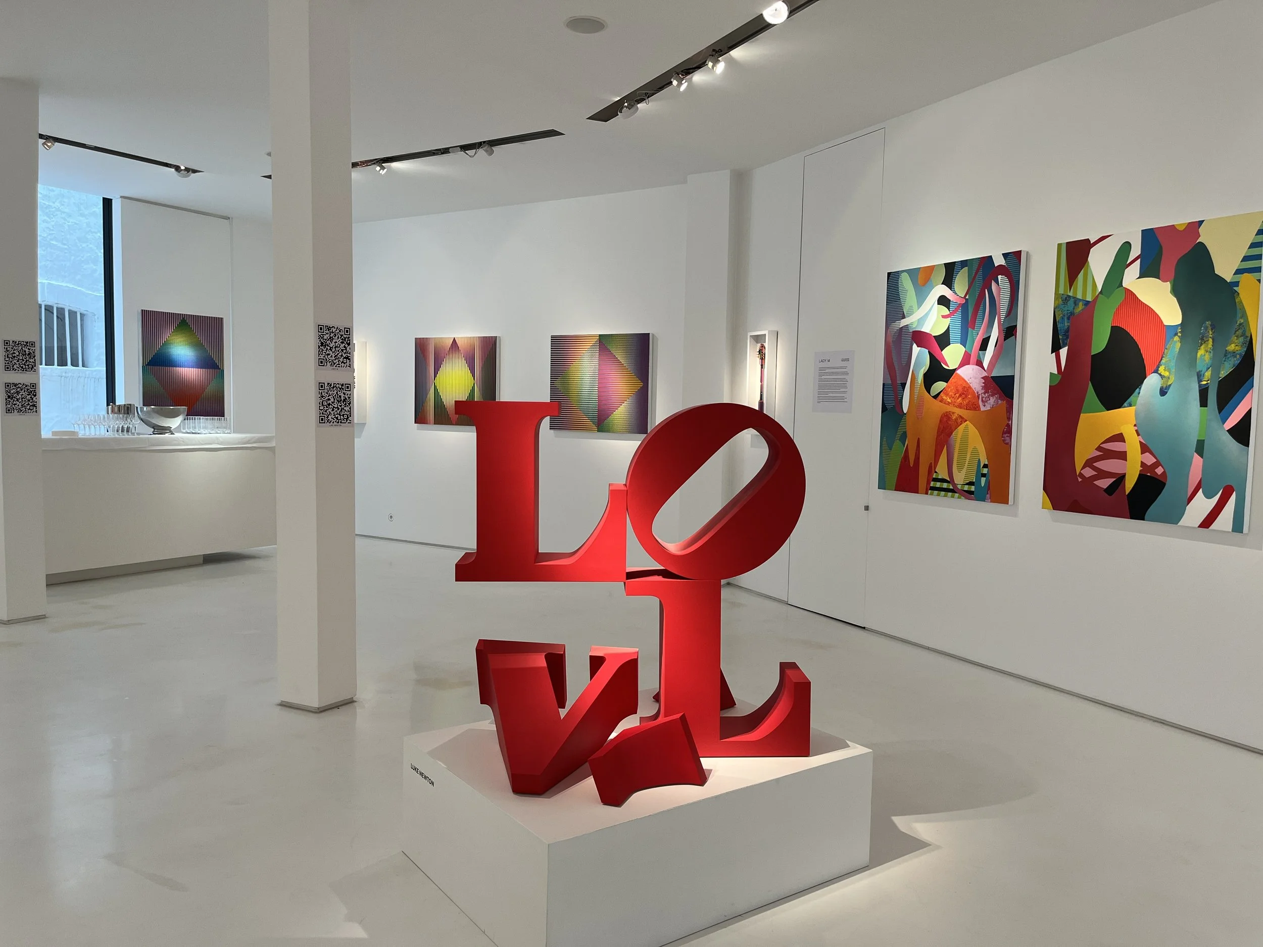 Duo show Emilie Sajot Lady M - Luke Newton " L'illusion de la perception "Galerie David Pluskwa