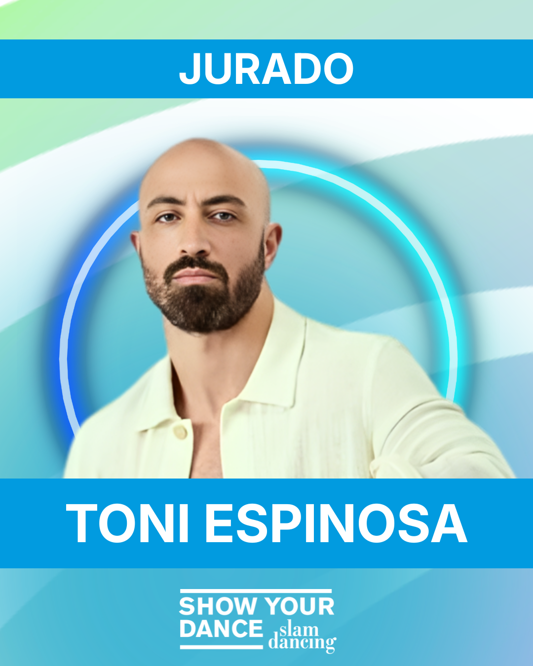 toni espinosa jurado show your dance 2026