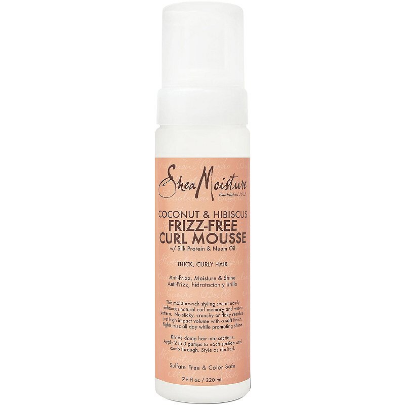 SheaMoisture - Coconut and Hibiscus Frizz-Free Curl Mousse Coconut/Hibiscus