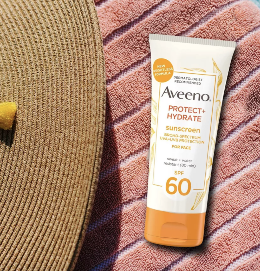 Aveeno - Protect &amp; Hydrate Sunscreen Face Lotion - SPF 60