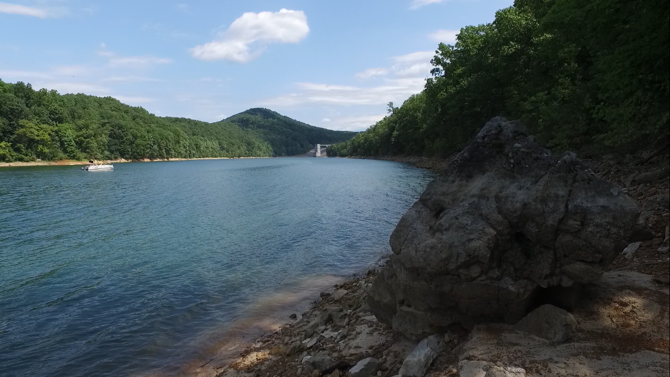  Making it to the end of the Cove Trail was challenging, but we couldn't ask for a better view! 