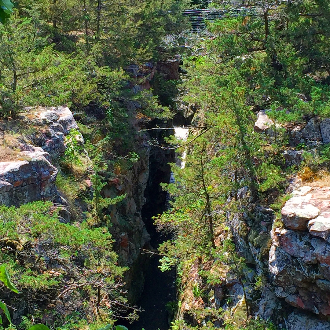  One of the beautiful canyons at Devils Gulch 