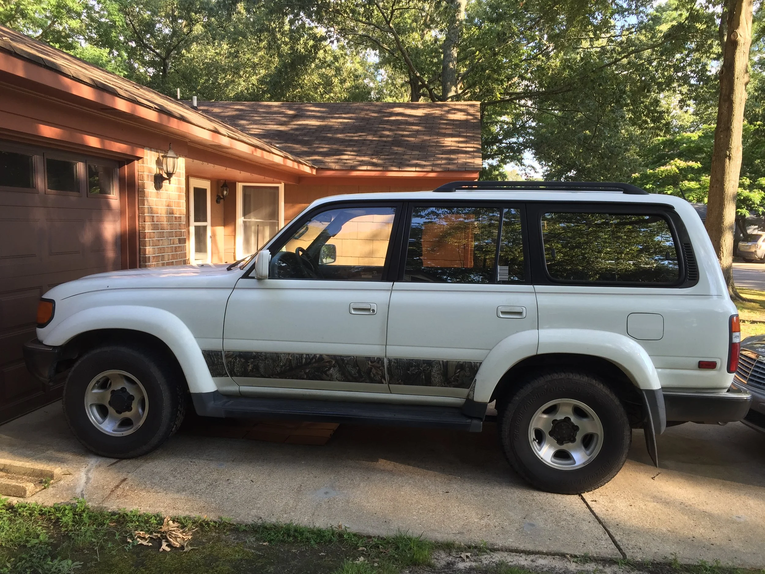 The day the Cruiser came home. Humble beginnings...
