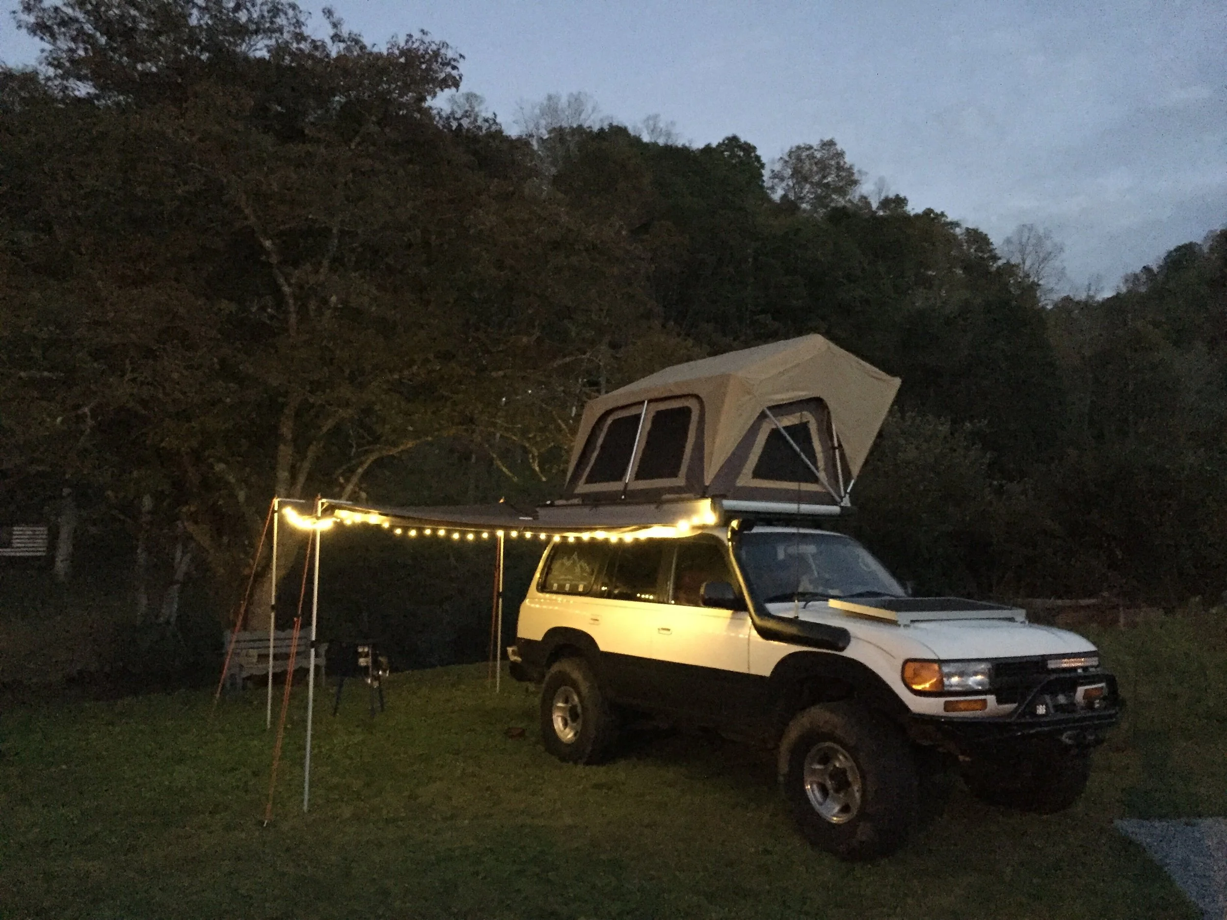 A beautiful night spent on the river at "Rick's Place."