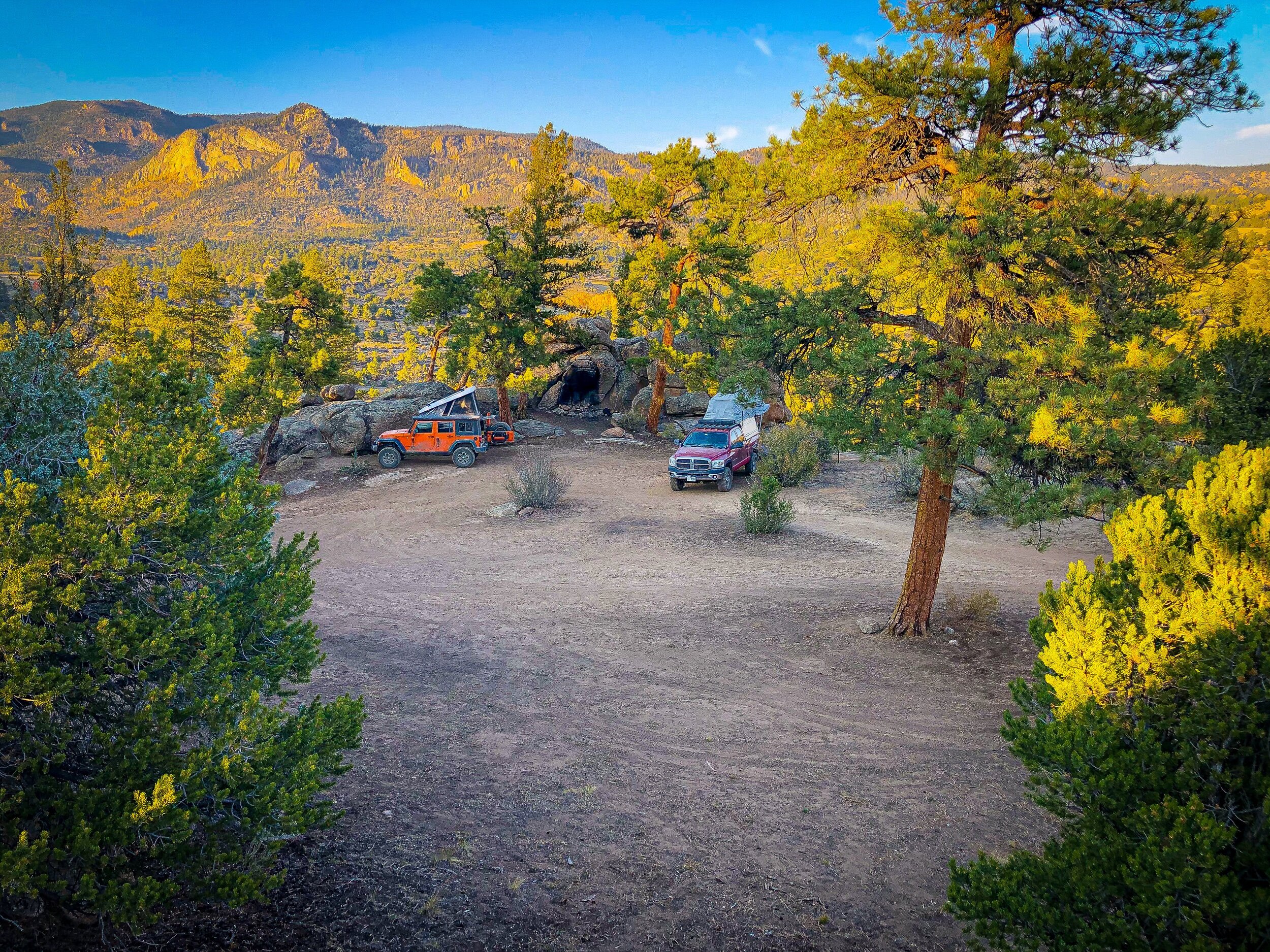  Camp outside of Buena Vista, Co 