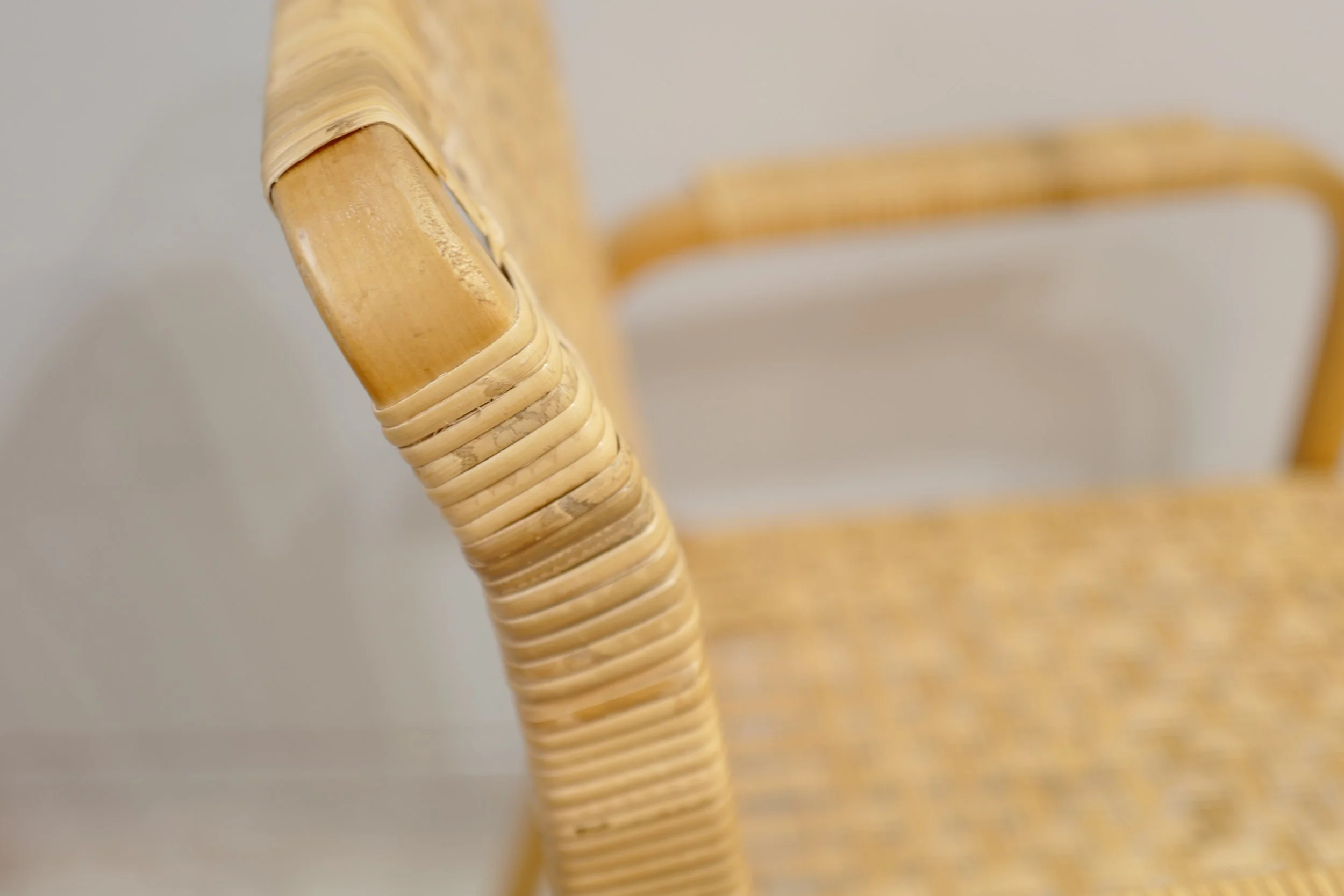 アルヴァ　アアルト　 チェア４５　ラタン