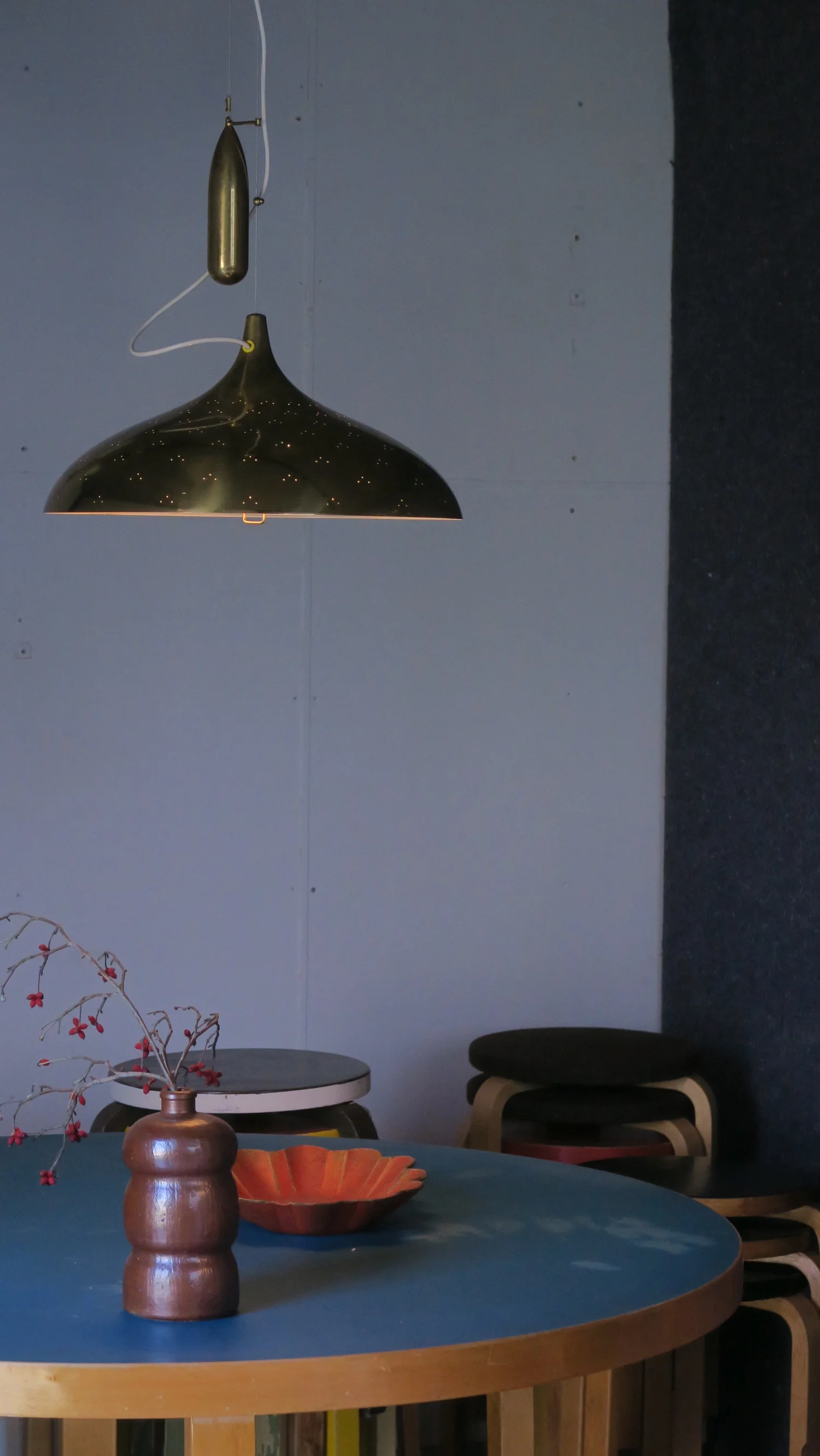 Paavo Tynell BrassBowl パーヴィティネルアアルト1940S paavo tynell