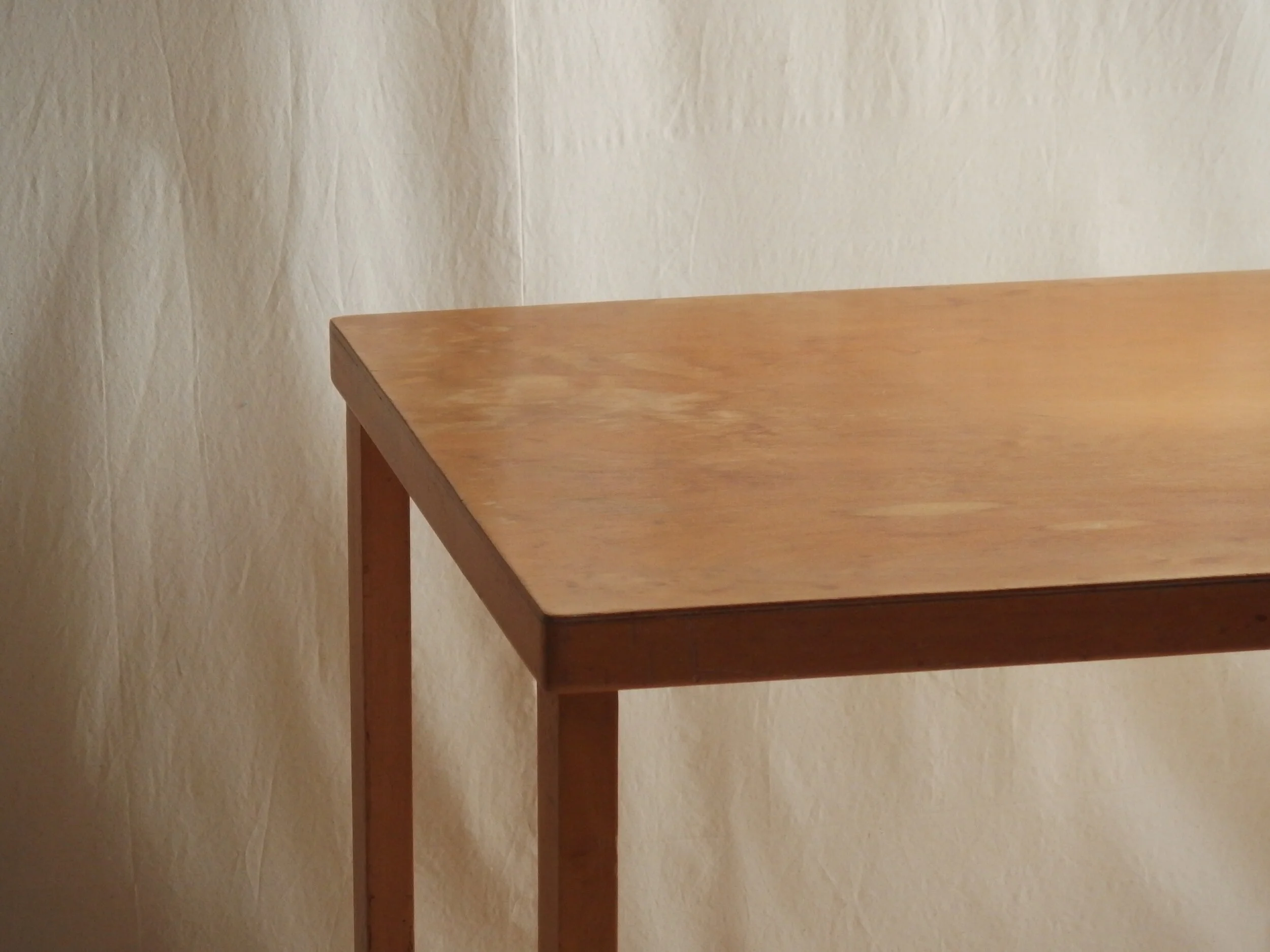 alvar &amp; aino aalto design straight table model 96