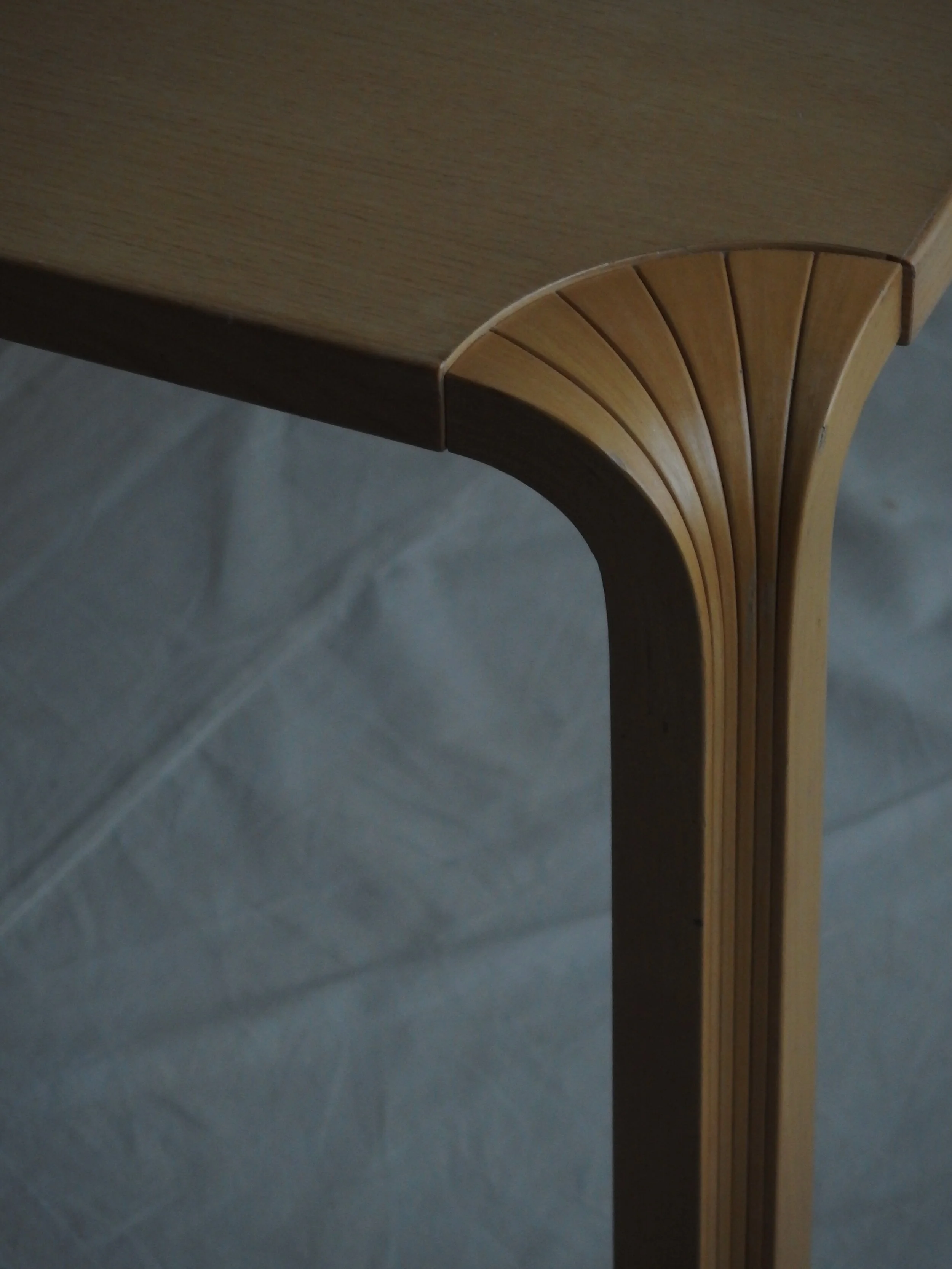 alvar aalto MX800A X leg coffee table