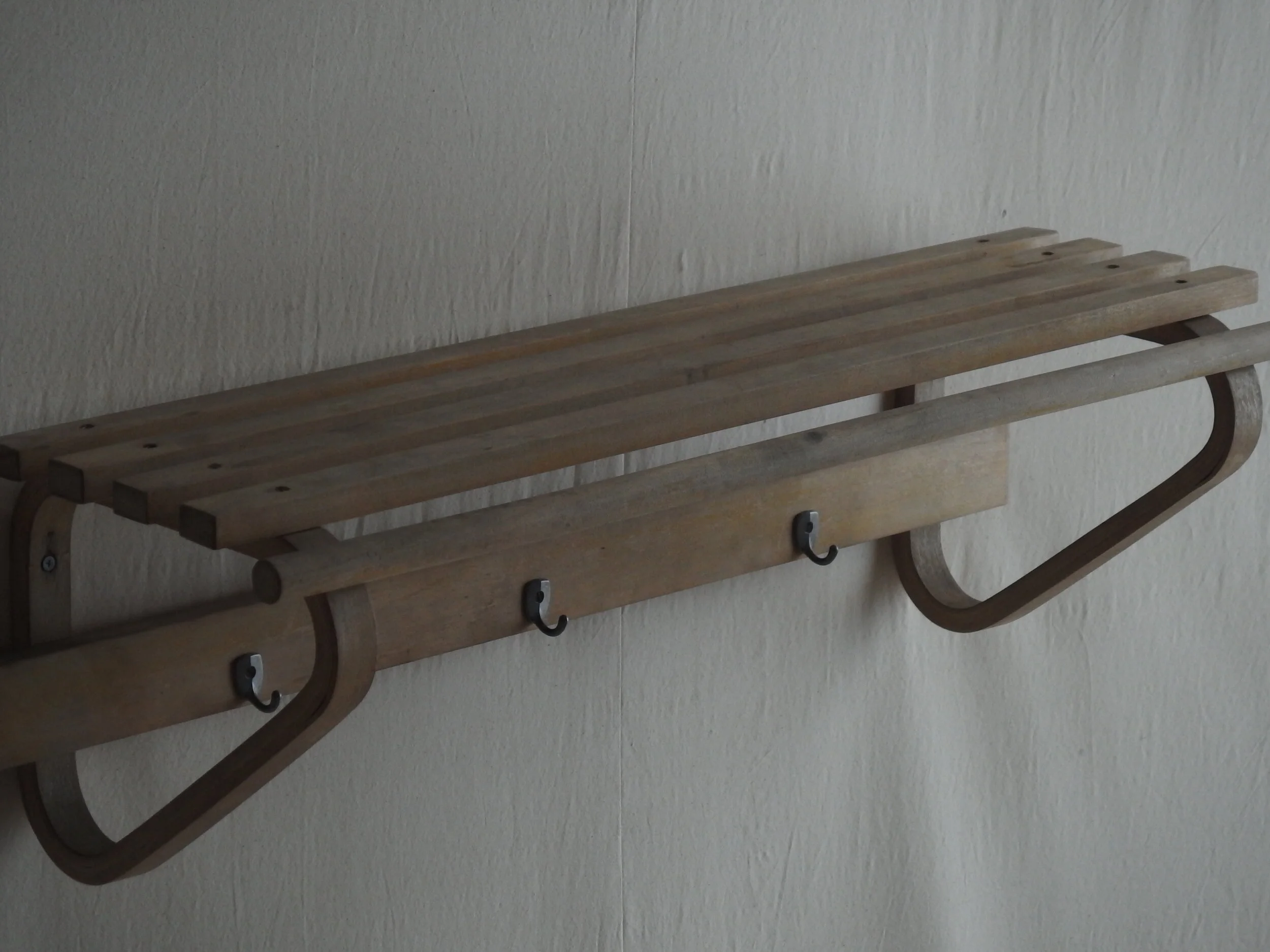 alvar aalto 109c coat rack 1950's wide 80 — Ph.D.