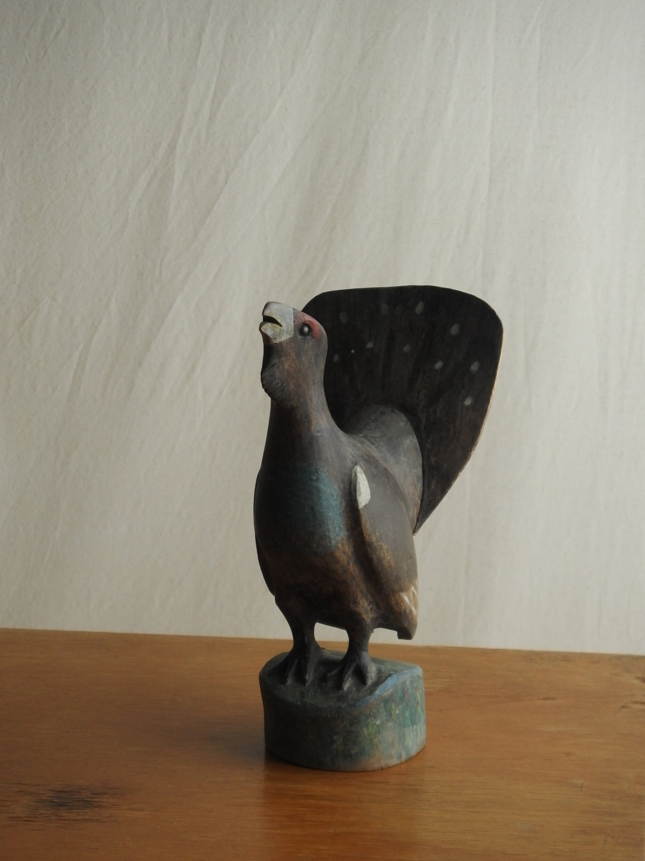 folk art wooden bird