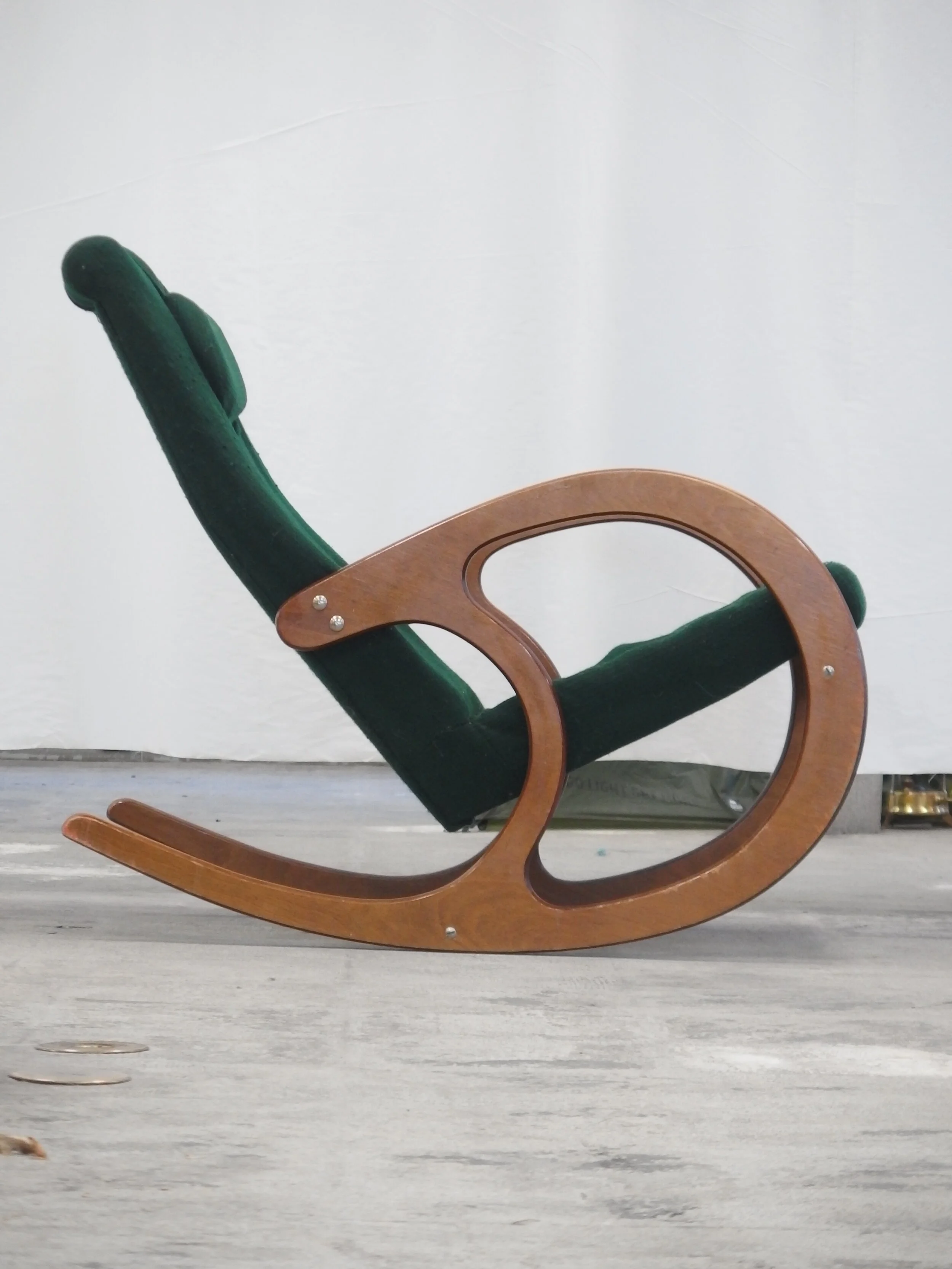60’s russian modern rocking chair