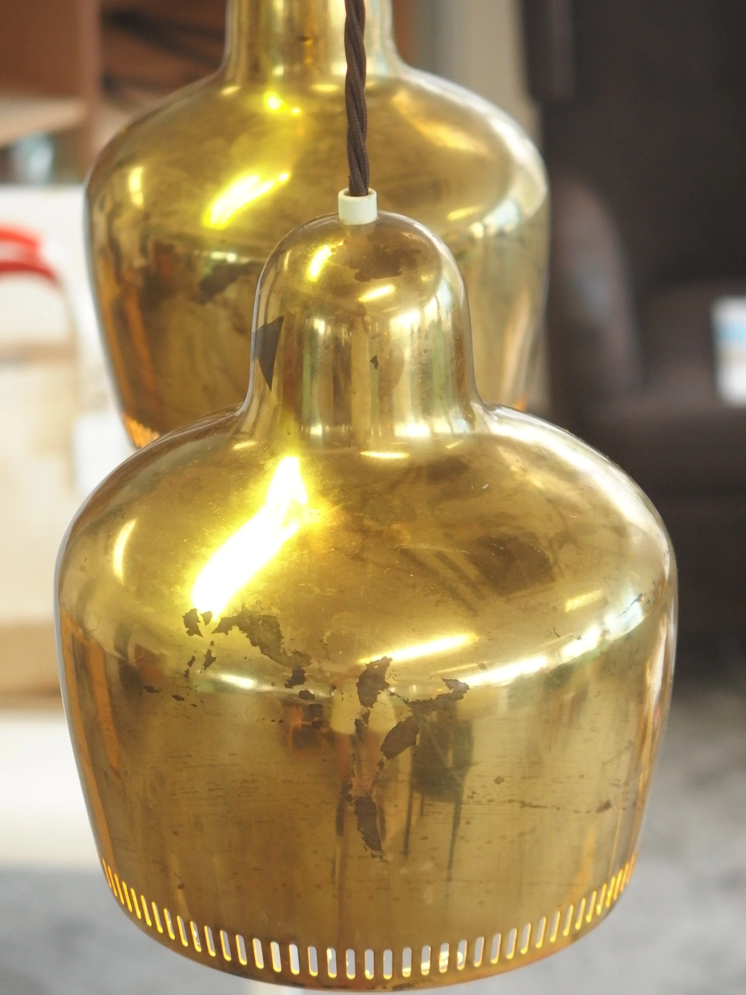 alvar aalto Golden Bell chandelier