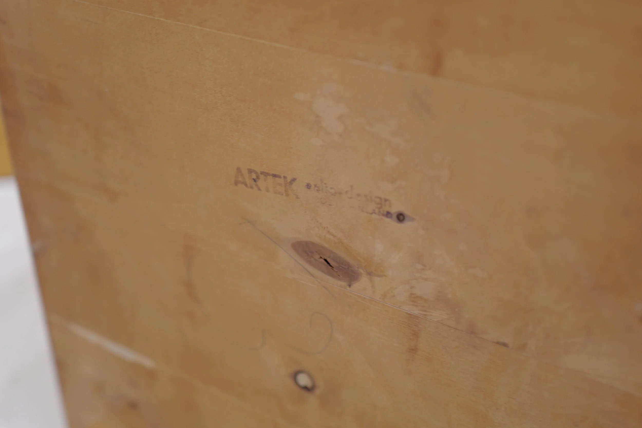 alvar aalto 50's drawer natural