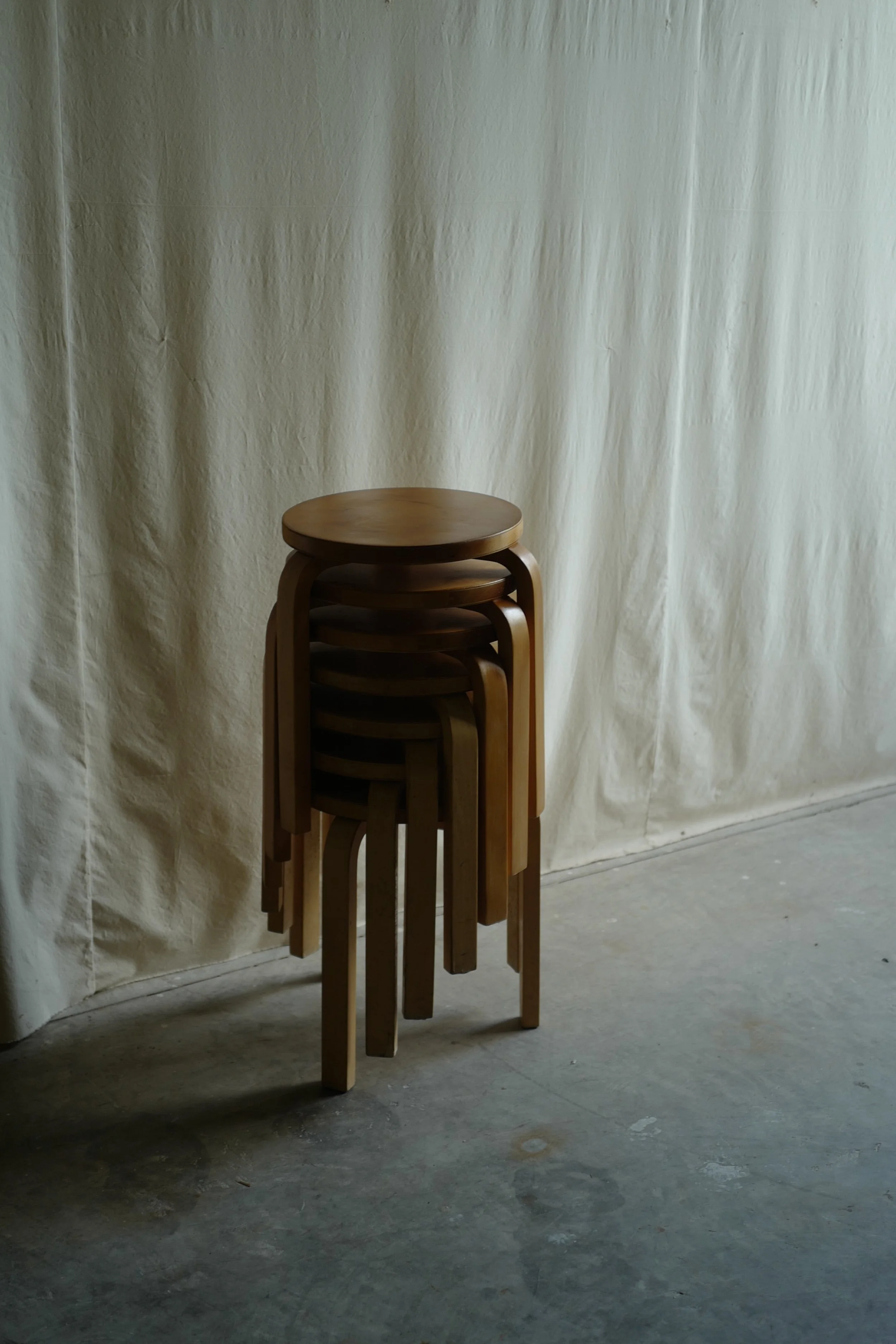 alvar aalto stool60 60's