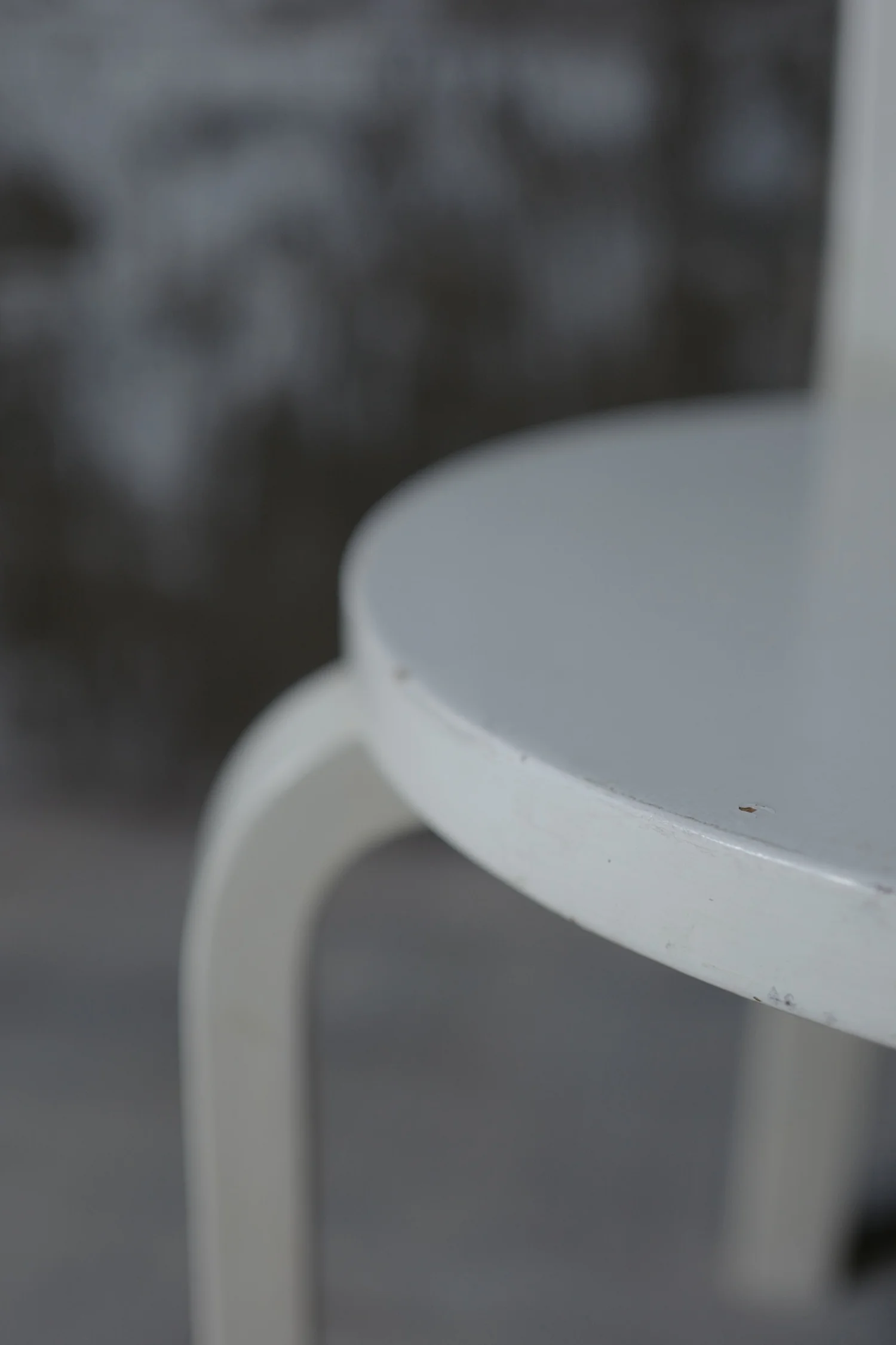 alvar aalto chair 68 white paint — Ph.D.
