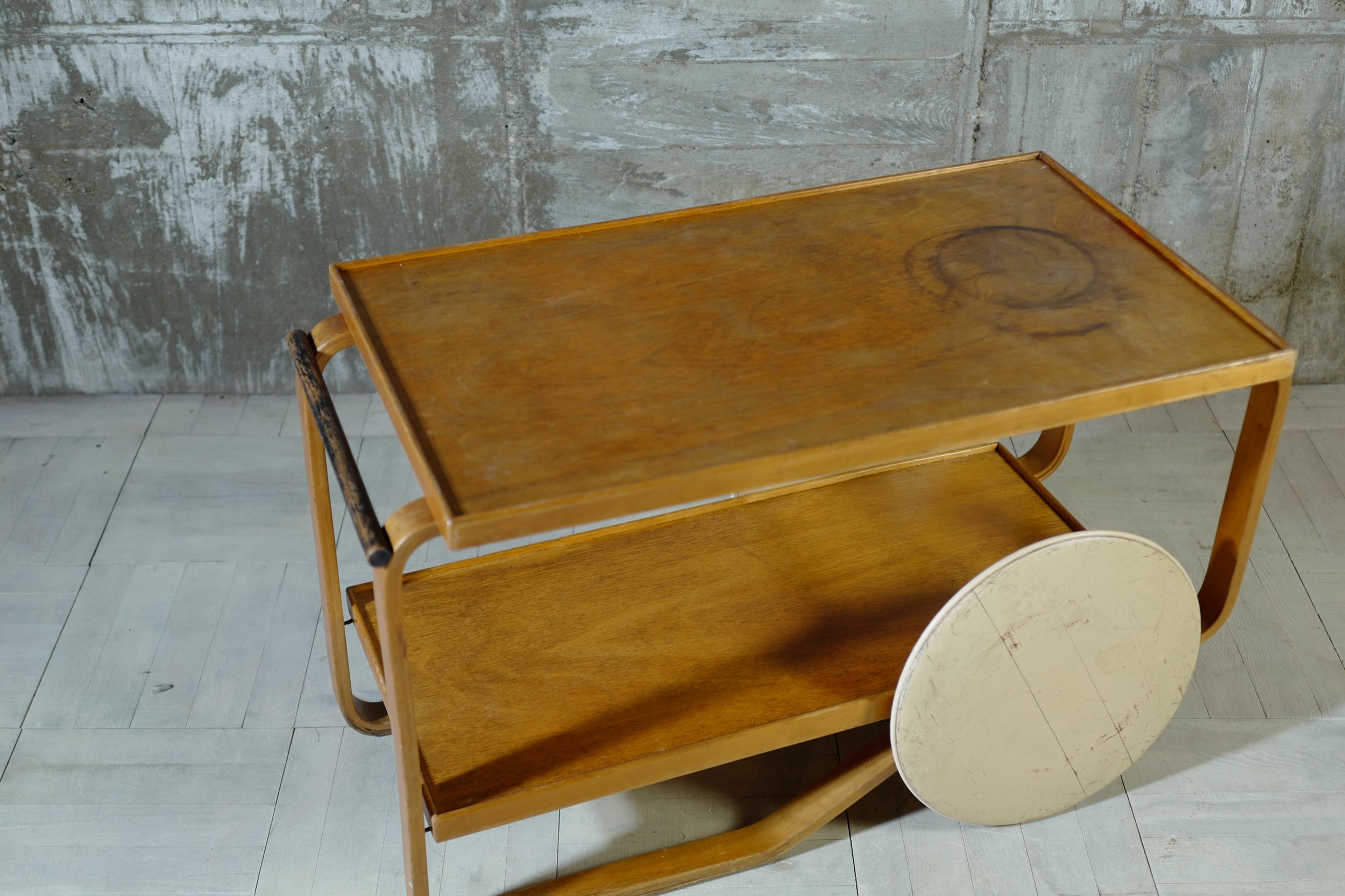 40's alvar aalto tea trolley 901 made in sweden — Ph.D.