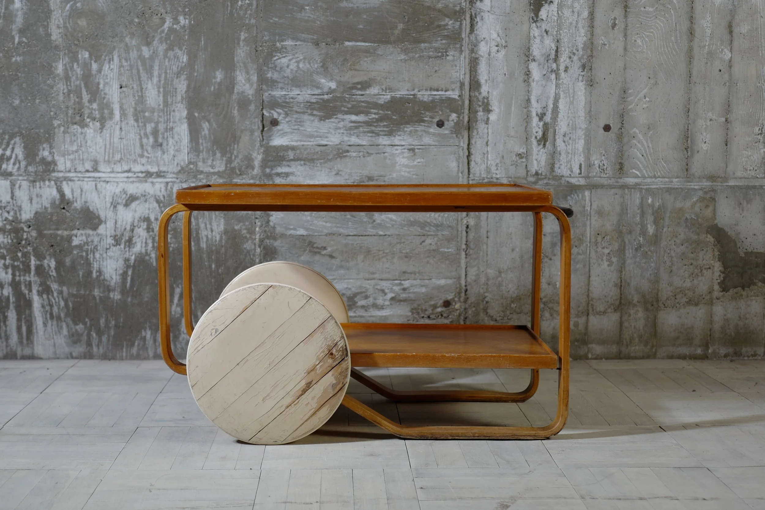 40's alvar aalto tea trolley 901 made in sweden — Ph.D.