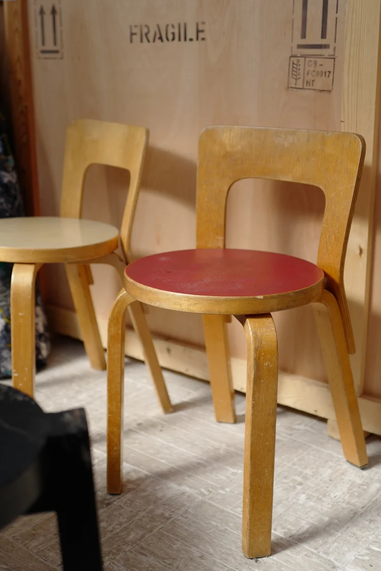 artek 403 Hallway チェア　アルテック　アルヴァ・アアルト Artek 403 HALLWAY CHAIR / アルテック 403 ホールウェイチェア