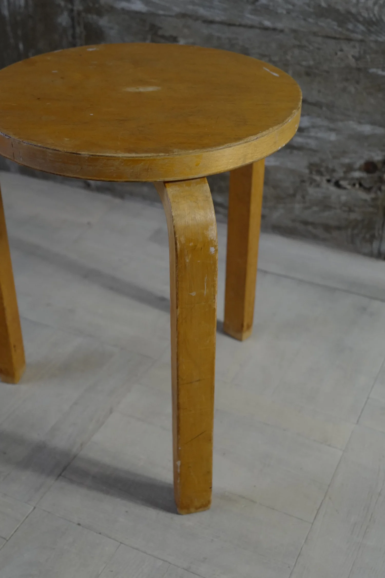 alvar aalto stool60 50's natural — Ph.D.